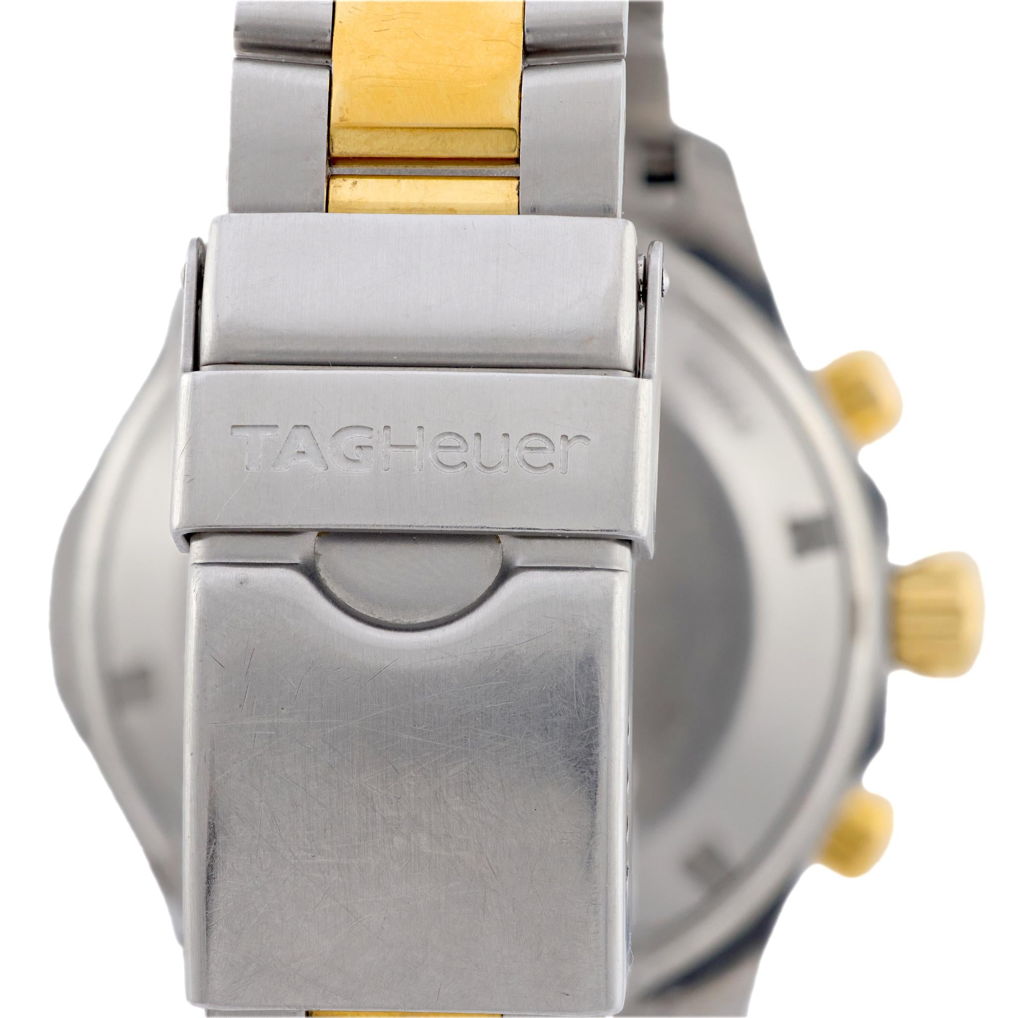 TAG HEUER Estate Stainless Steel Aquaracer Chronograph Watch