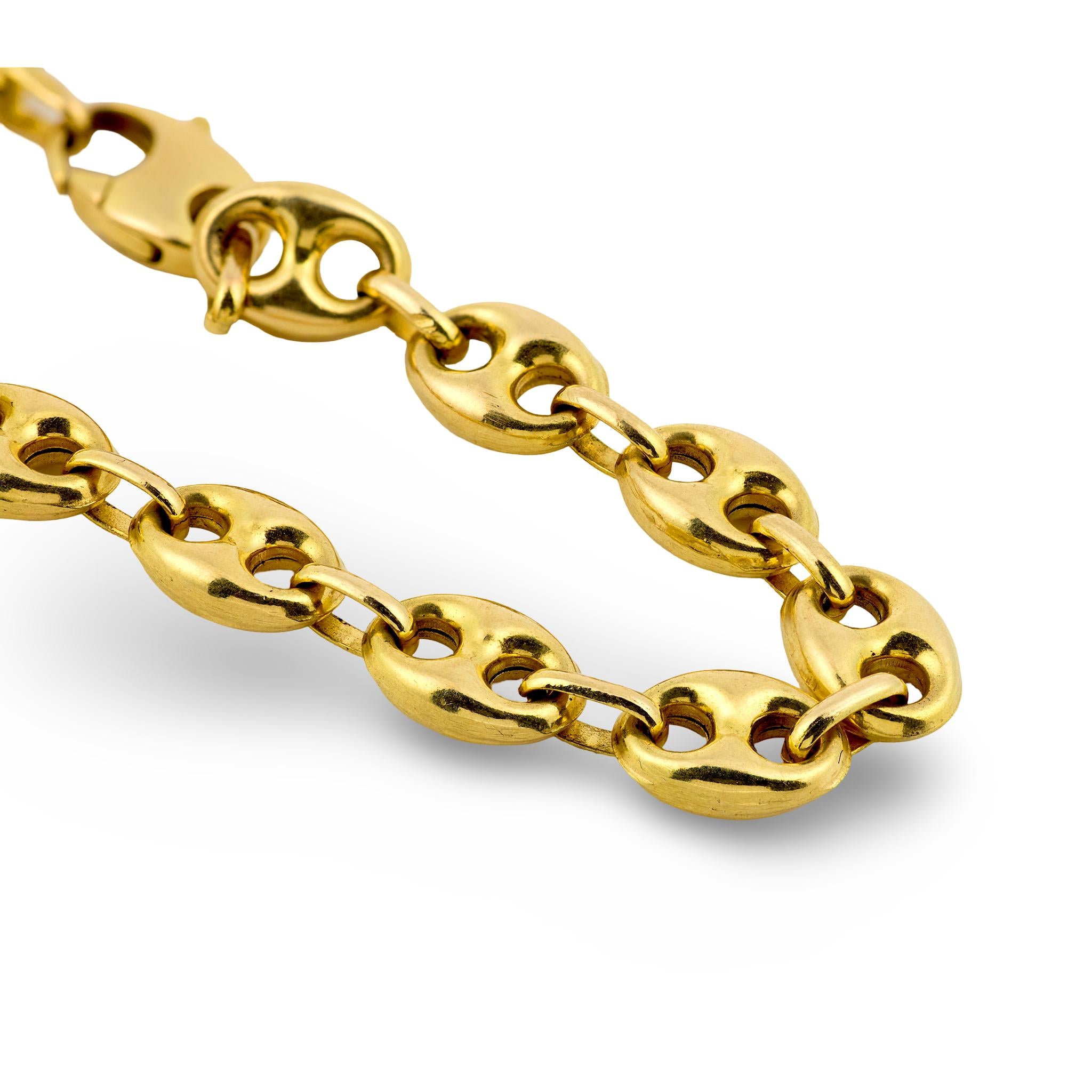 Estate 14k "Gucci" Link Bracelet