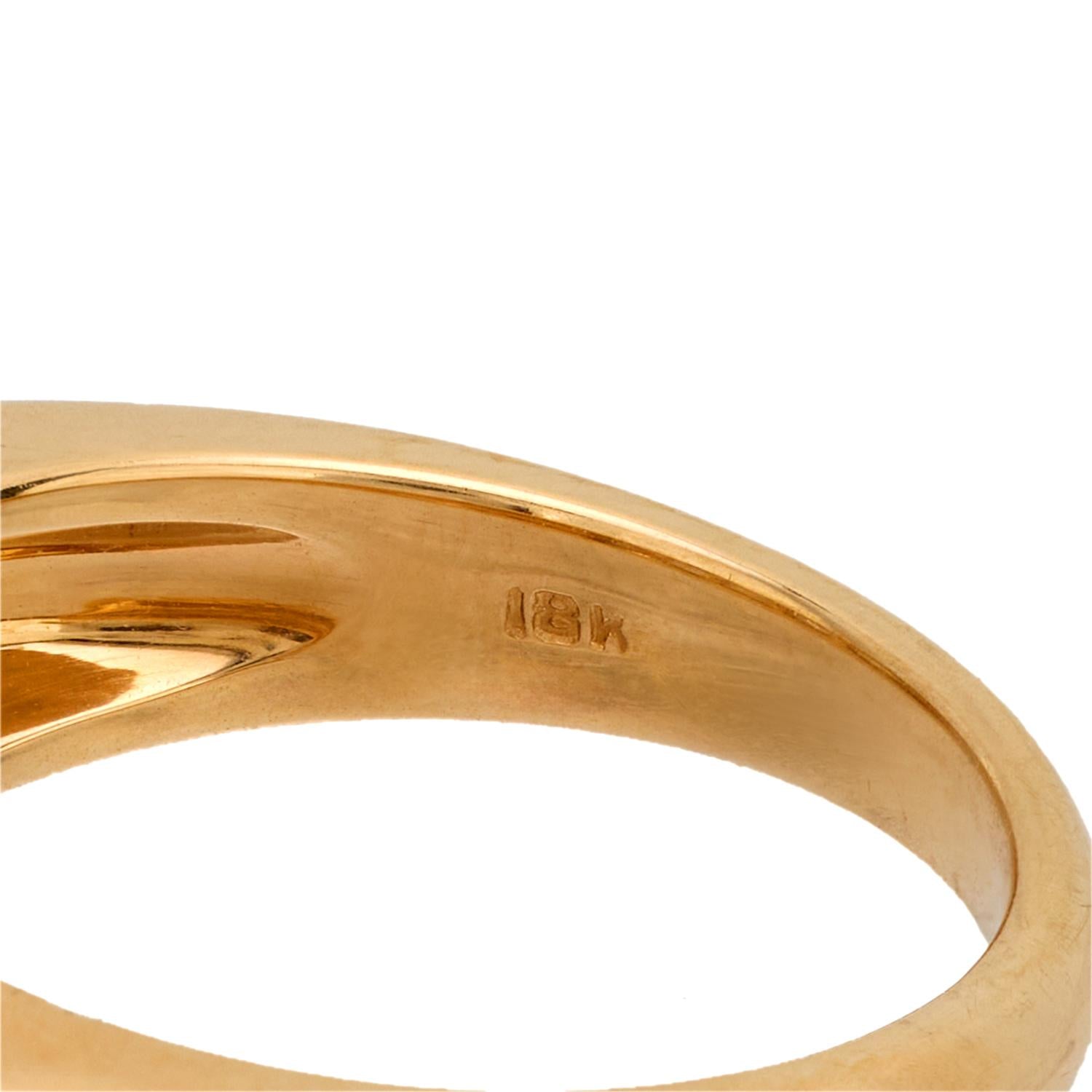 Estate 18k Diamond Five-Stone Ring