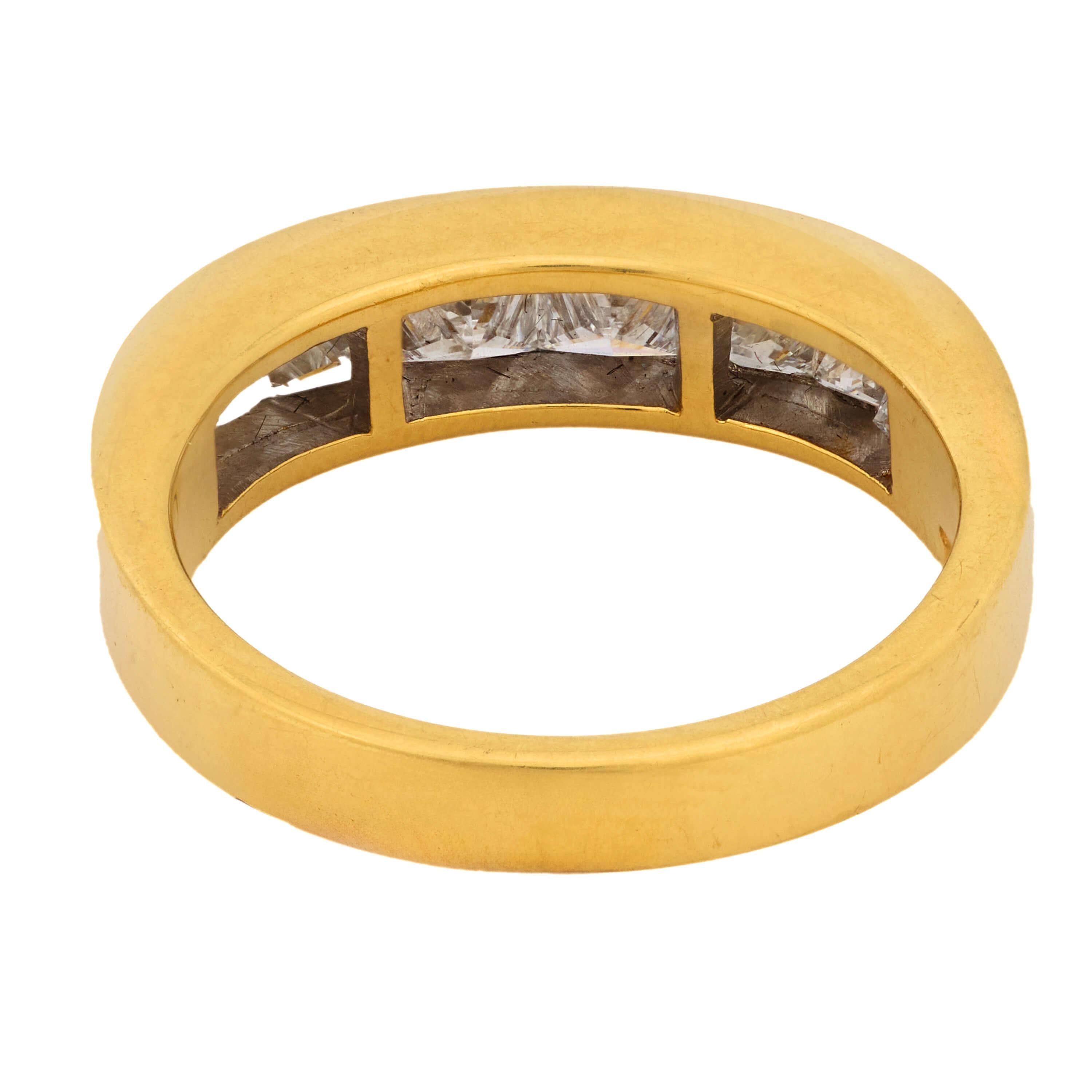 TIFFANY & CO. Estate 18k Diamond Half Band