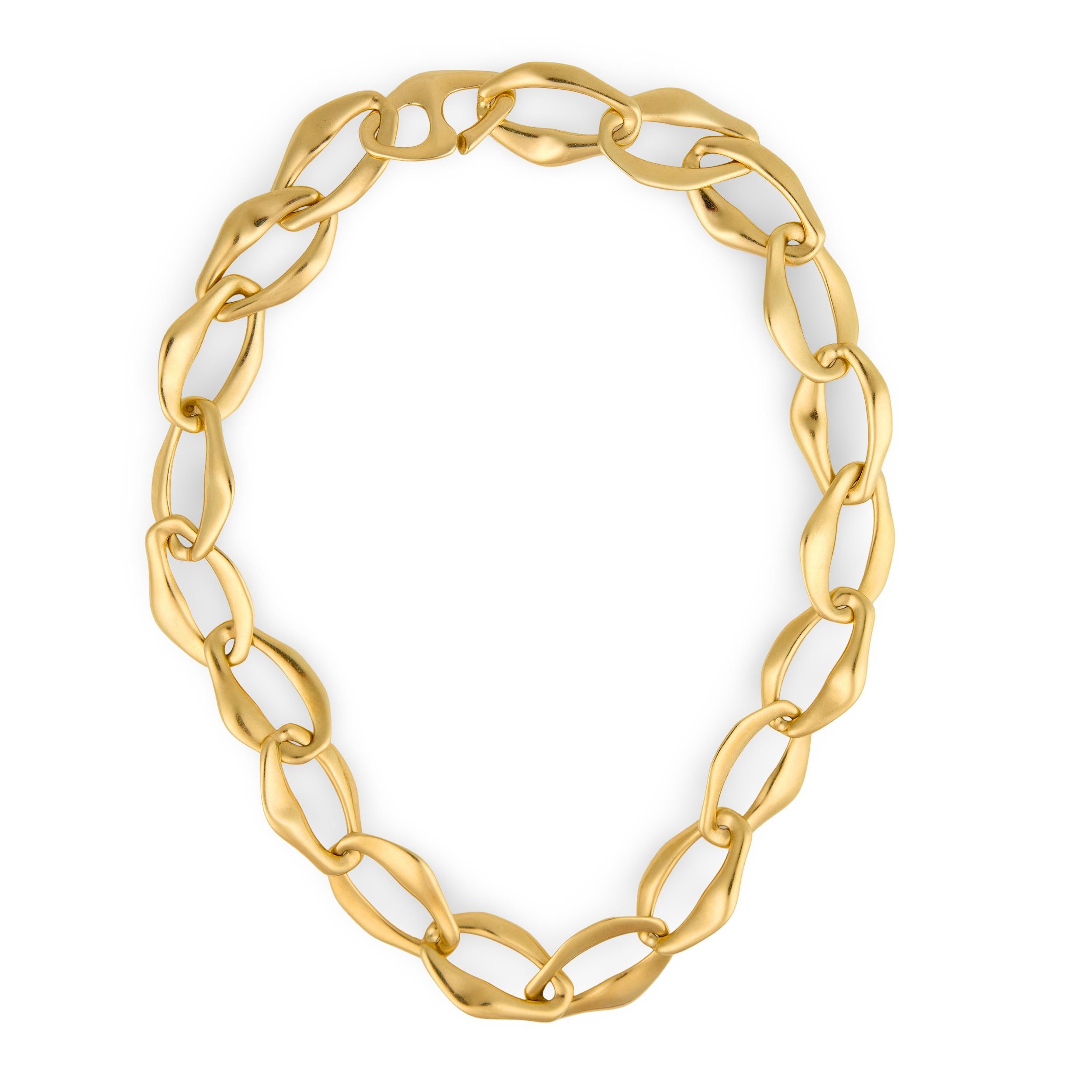 ELSA PERETTI for TIFFANY & CO. Estate 18k Aegean Link Necklace