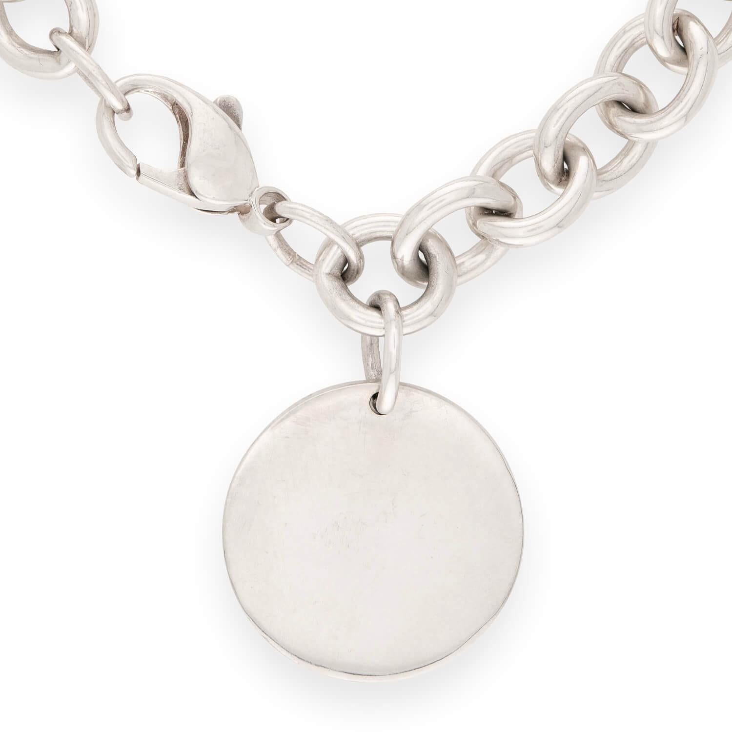 TIFFANY & CO Estate Sterling Silver "Return to Tiffany" Bracelet