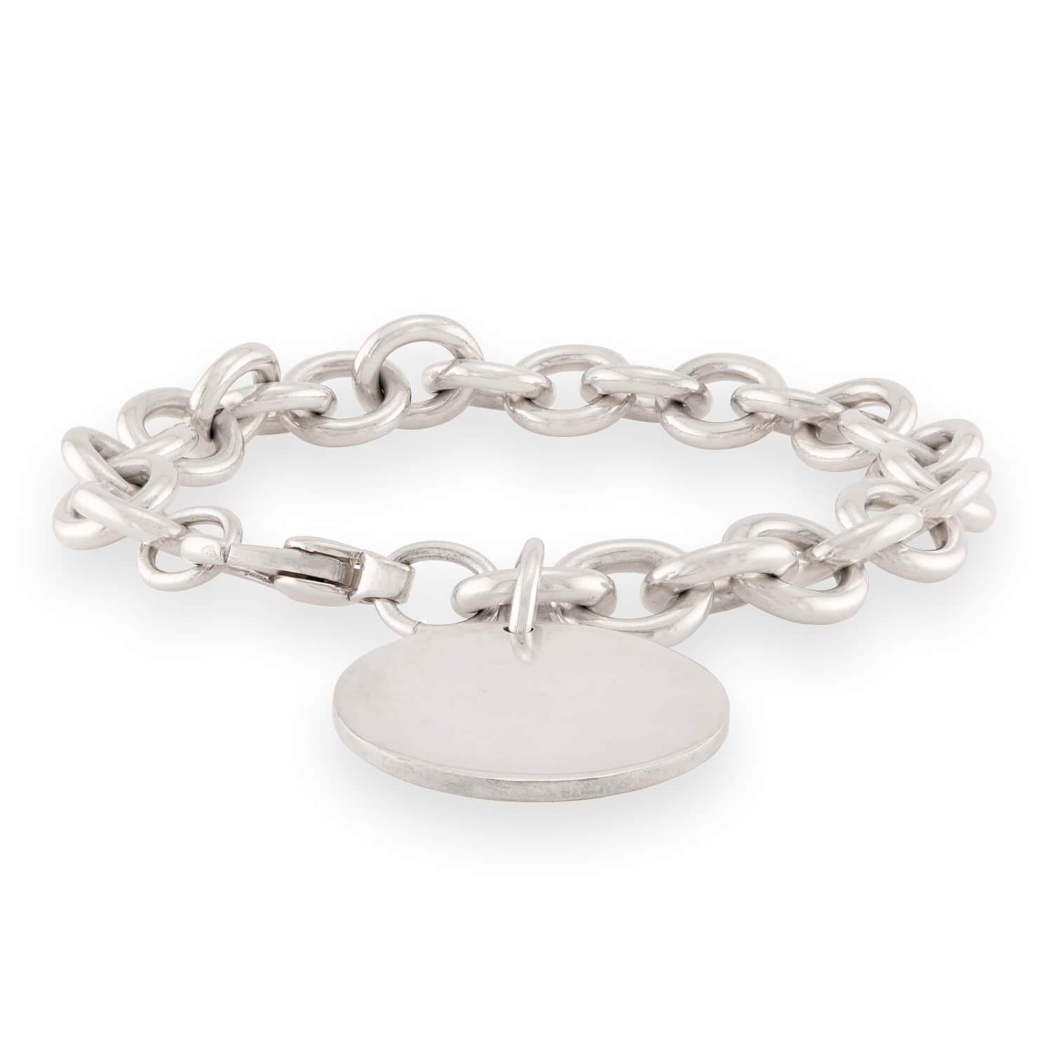 TIFFANY & CO Estate Sterling Silver "Return to Tiffany" Bracelet