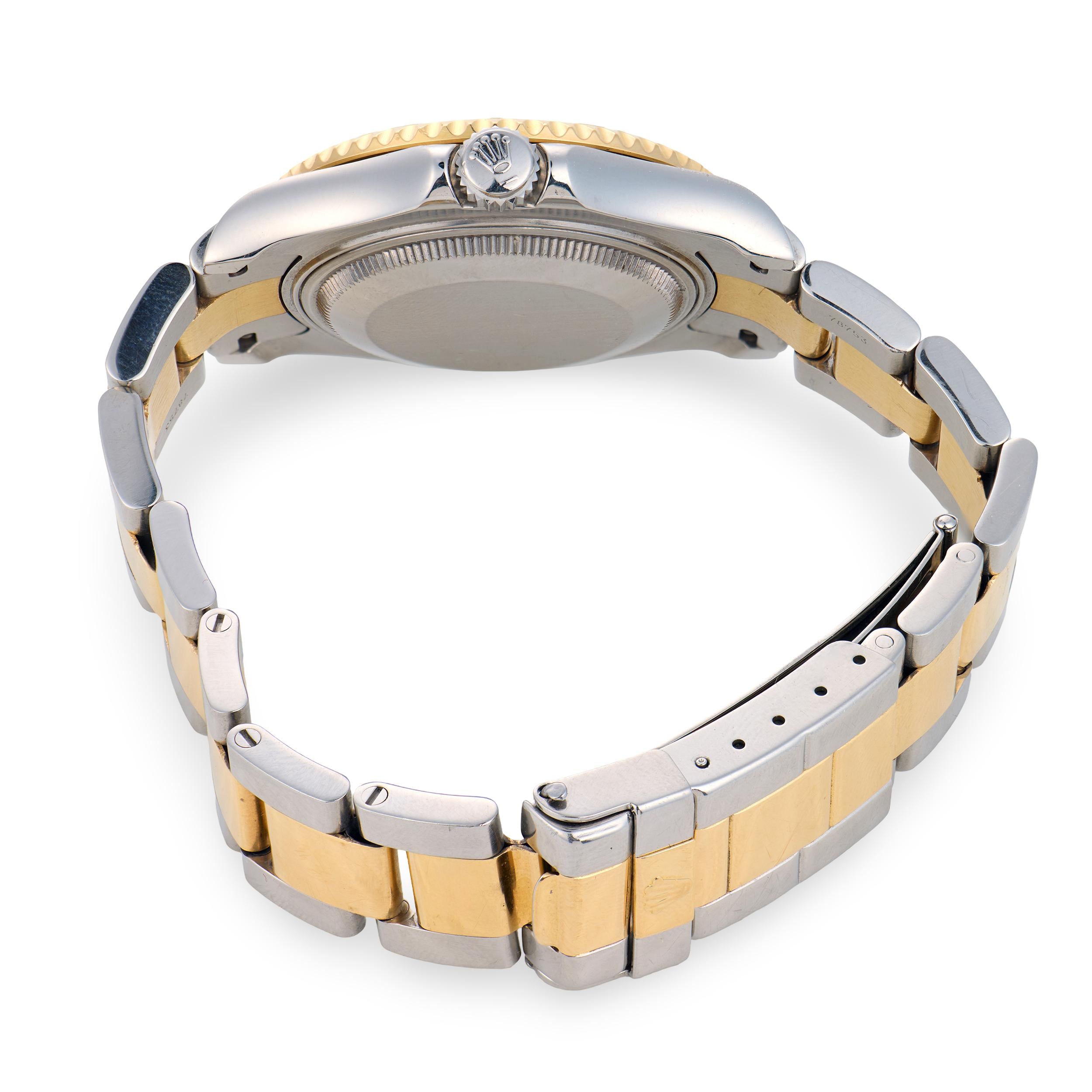 ROLEX Estate Swiss 18k/Stainless Steel Yacht-Master Watch