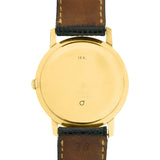 CORUM for VAN CLEEF & ARPELS Estate 14k/18k Gold Watch with Lizard Skin Band