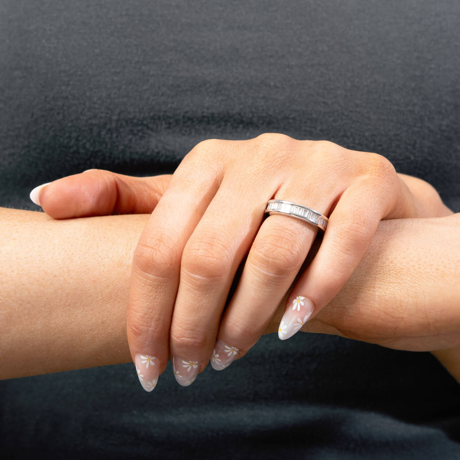 Estate Platinum Diamond Eternity Band