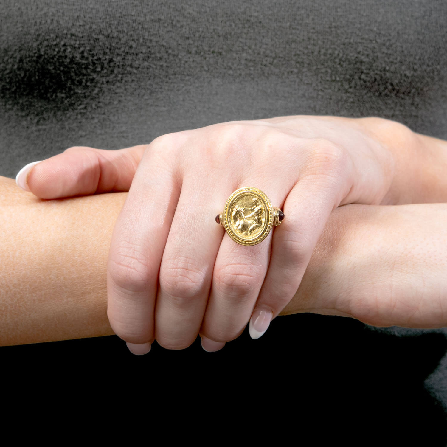 SeidenGang Estate 18K Gold Tourmaline Ring