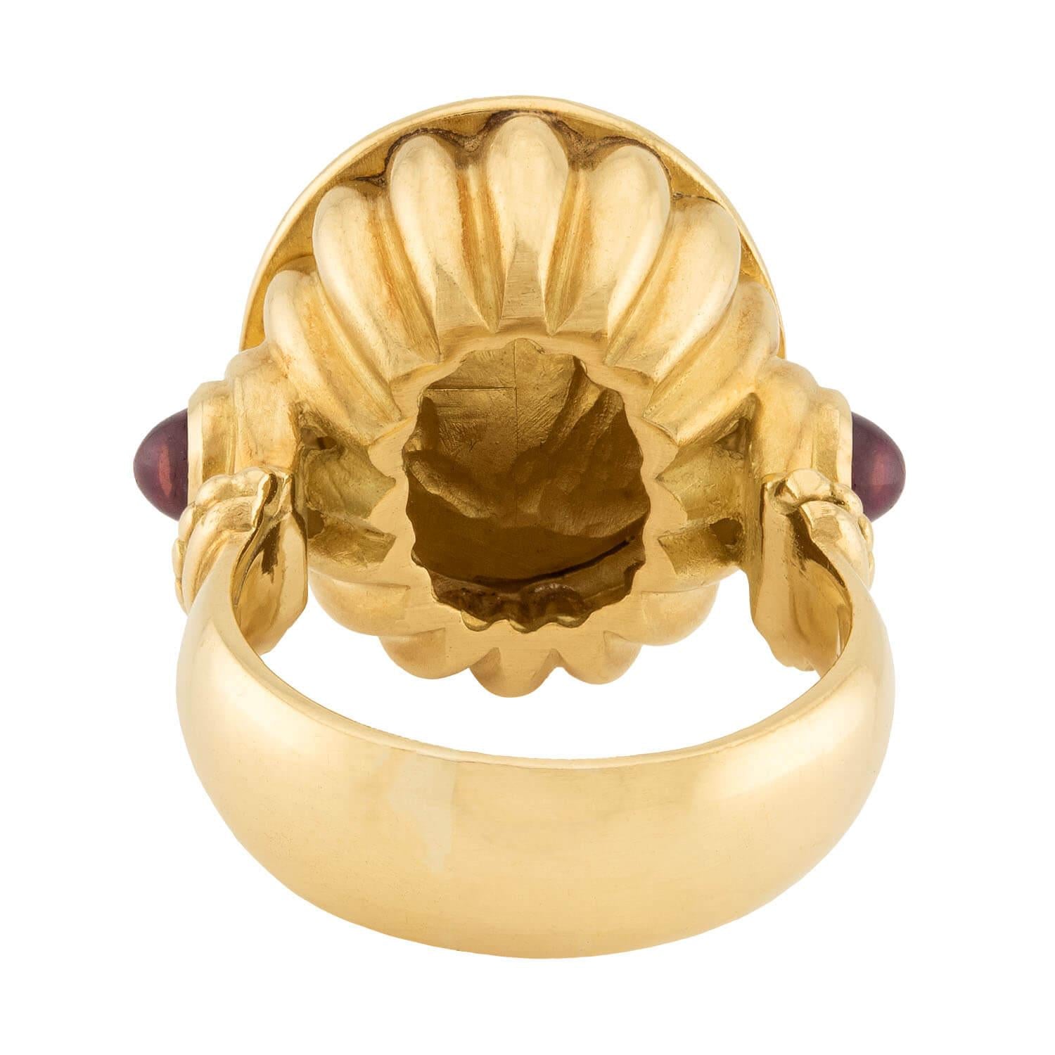SeidenGang Estate 18K Gold Tourmaline Ring