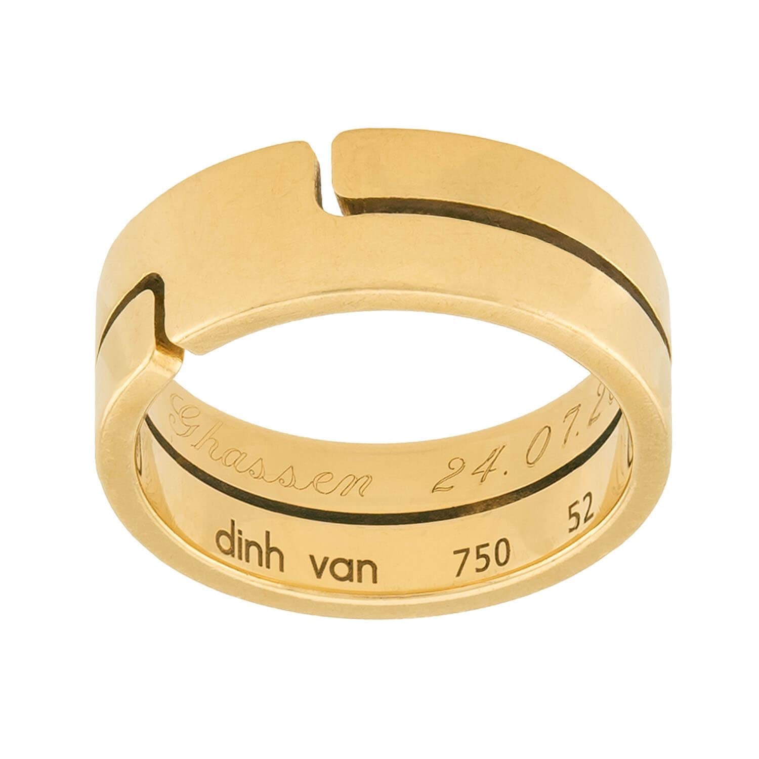DINH VAN Vintage 18k Band
