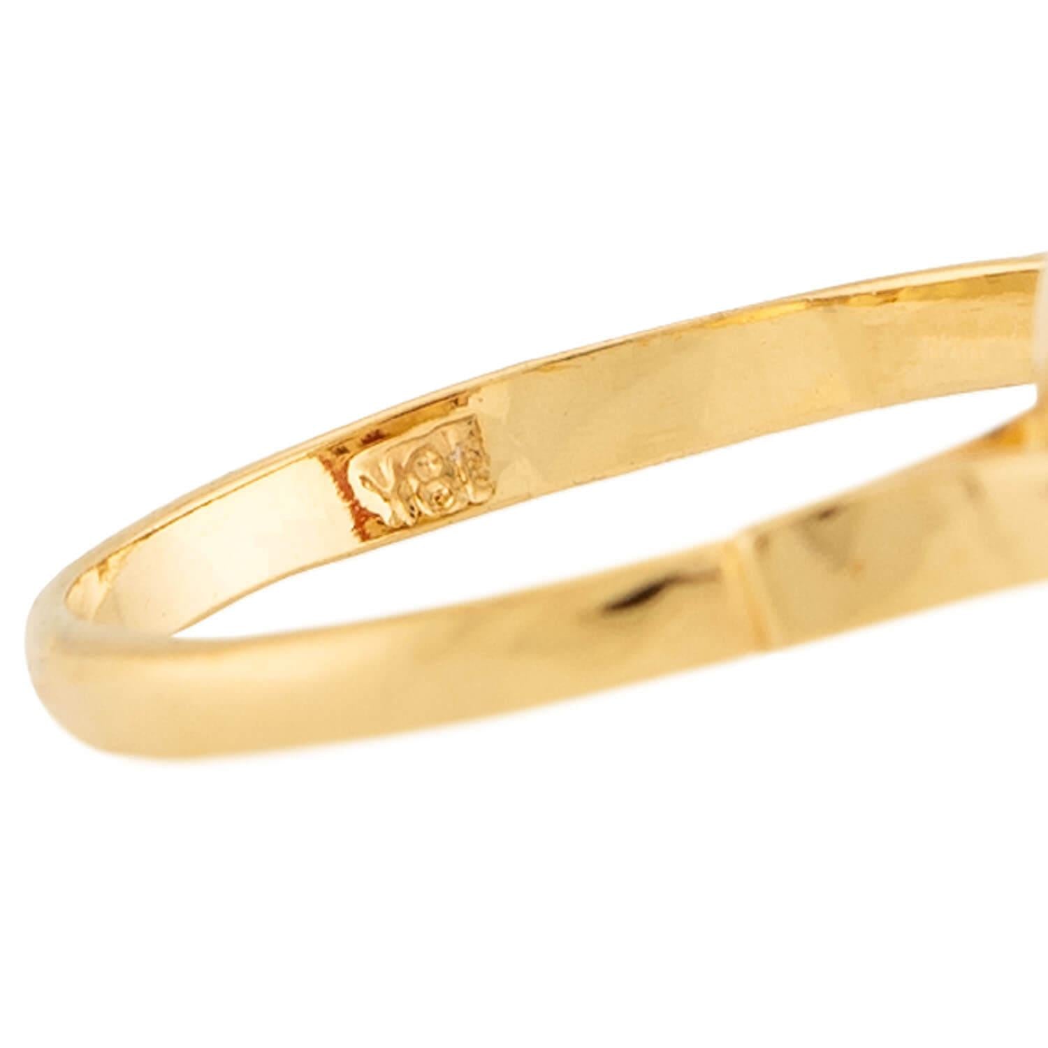 Victorian 18k Coral Ring