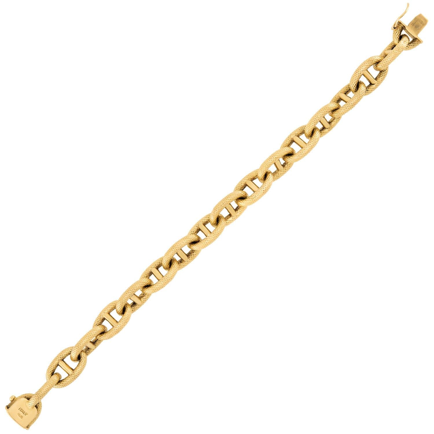 Estate 18k Gucci Link Bracelet
