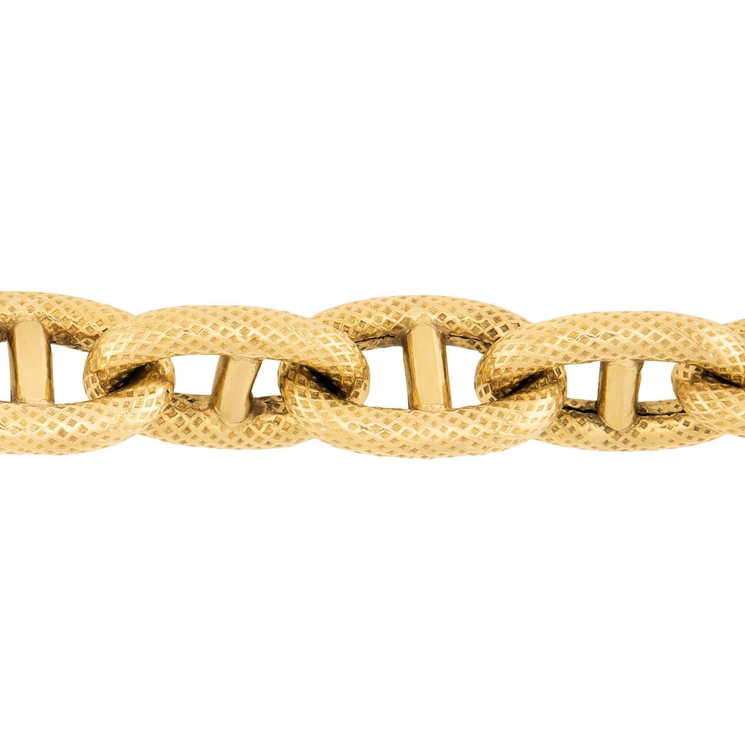 Estate 18k Gucci Link Bracelet