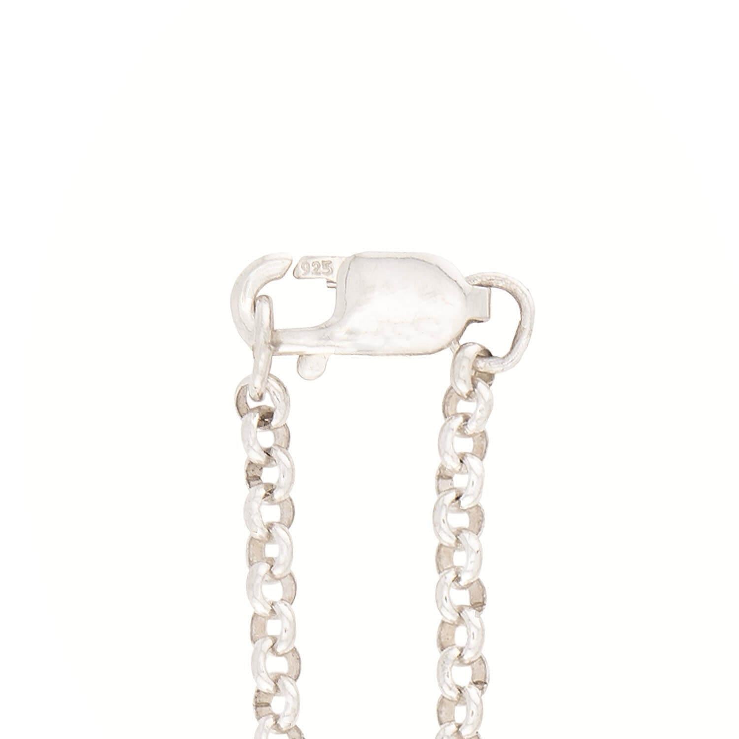 Victorian English Sterling Silver Horseshoe Pendant