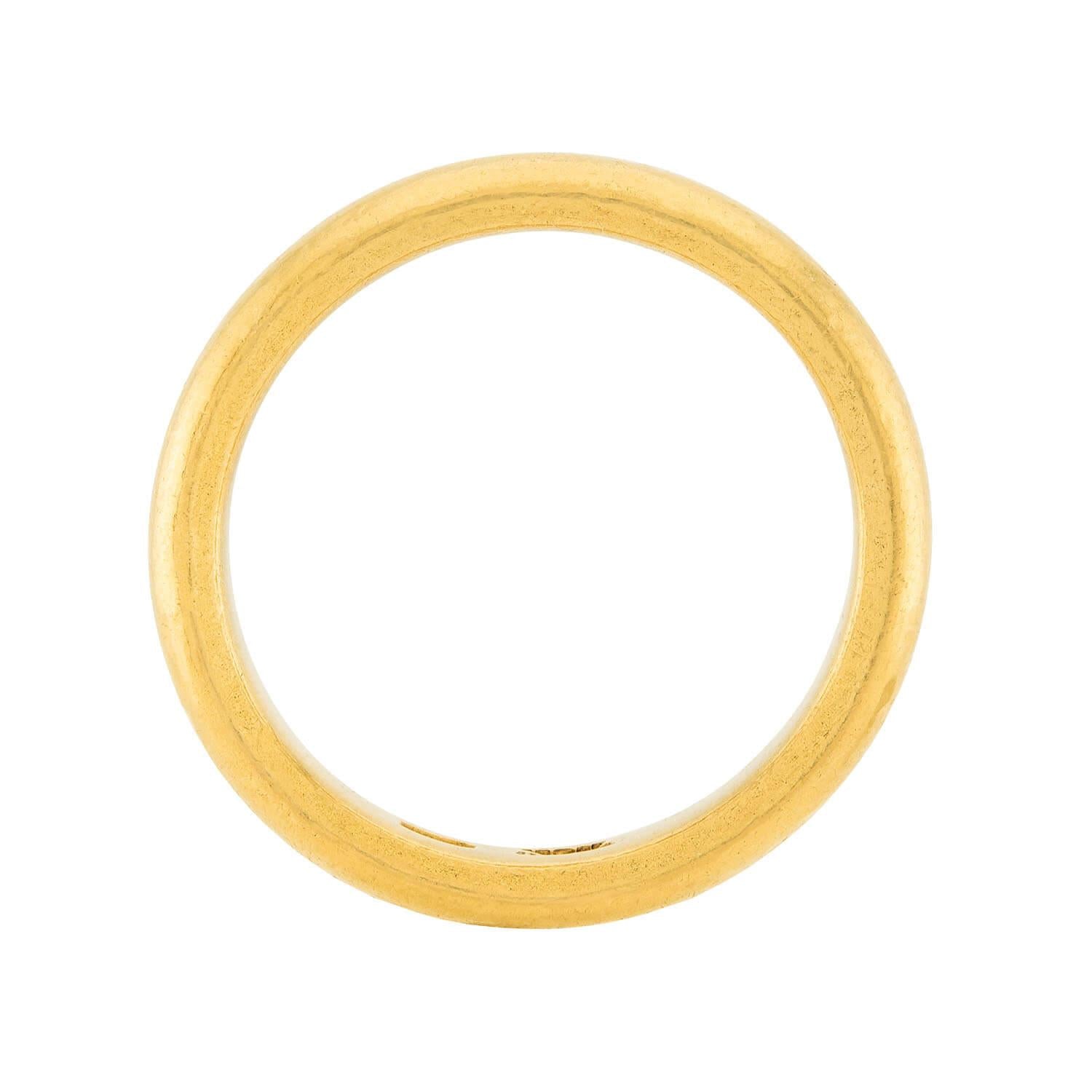TIFFANY & CO Art Deco 22k Wedding Band