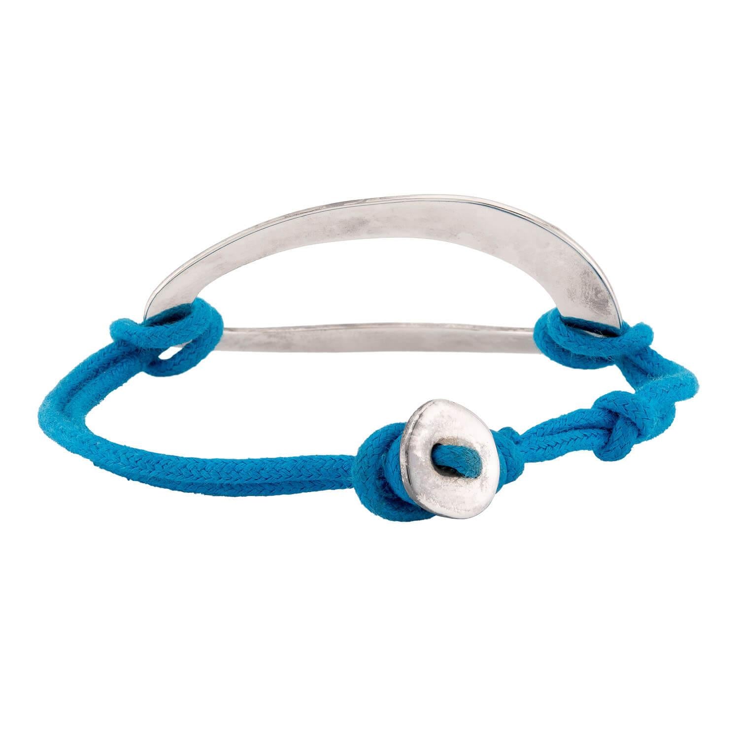 IPPOLITA Estate Sterling Silver & Cord Bracelet