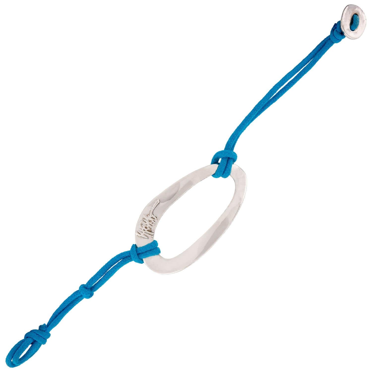 IPPOLITA Estate Sterling Silver & Cord Bracelet