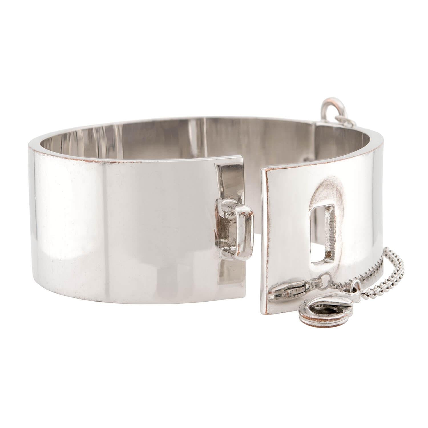 EDDIE BROGO Estate Sterling Silver Bangle