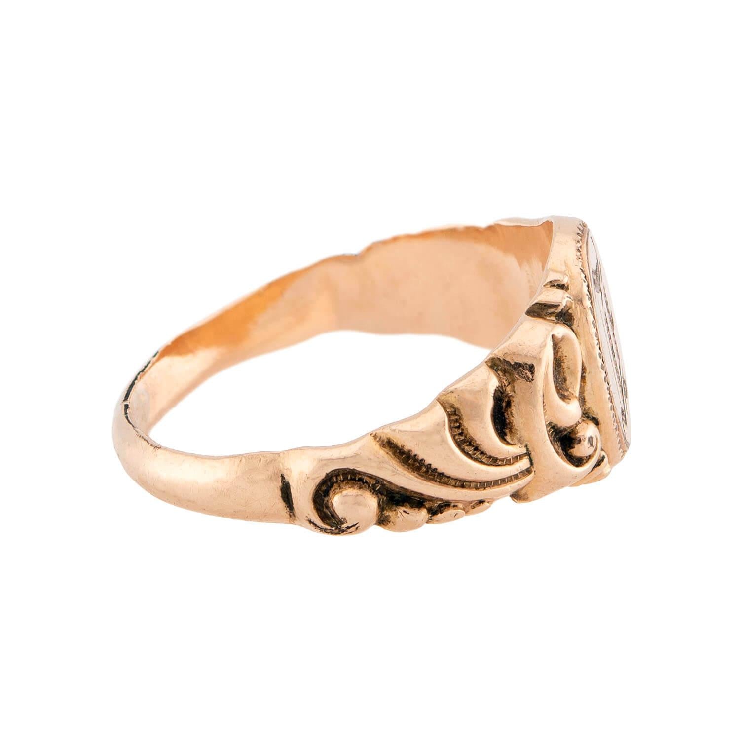 Victorian 14k Signet Ring