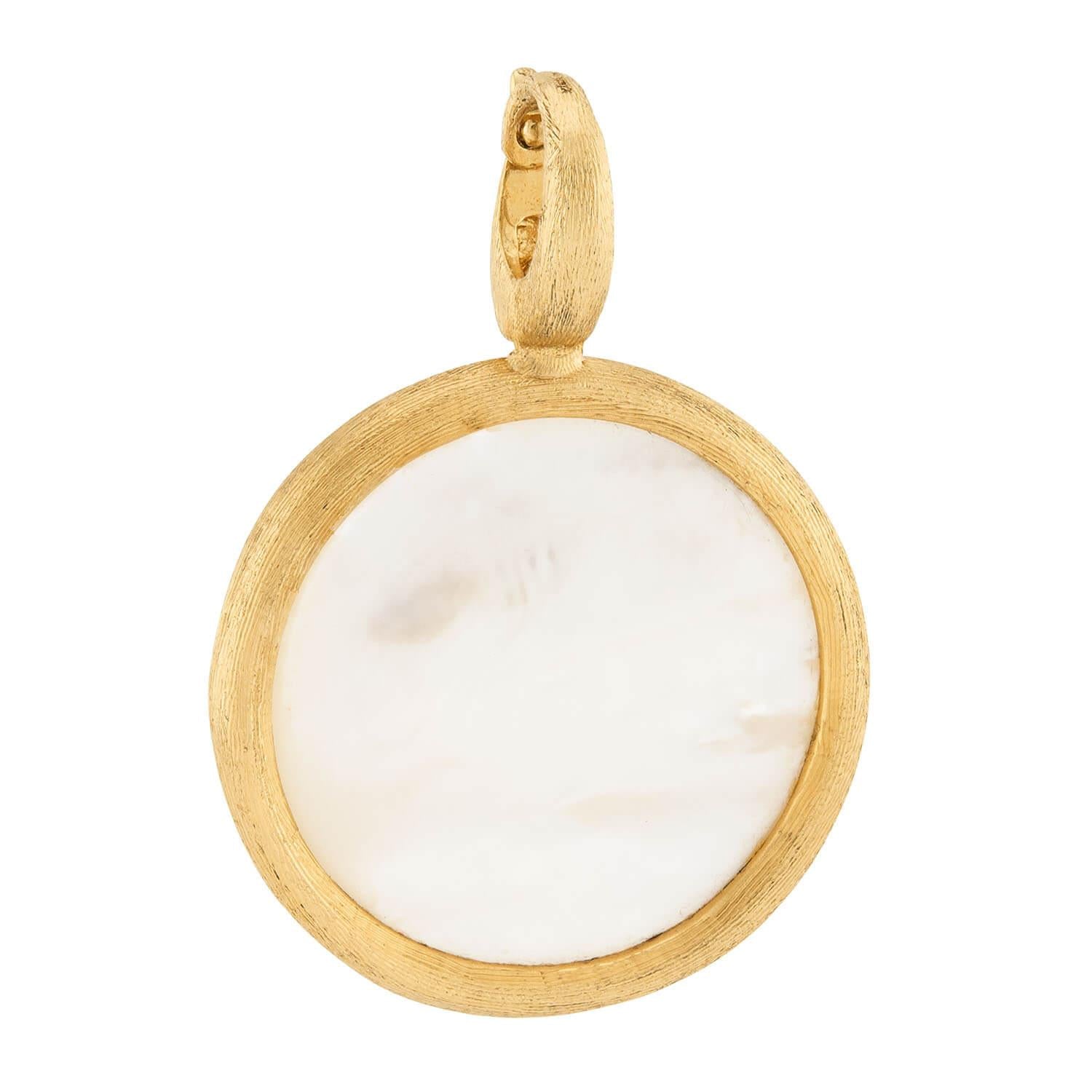 MARCO BICEGO Estate Italian 18k Jaipur Mother of Pearl Pendant/Charm