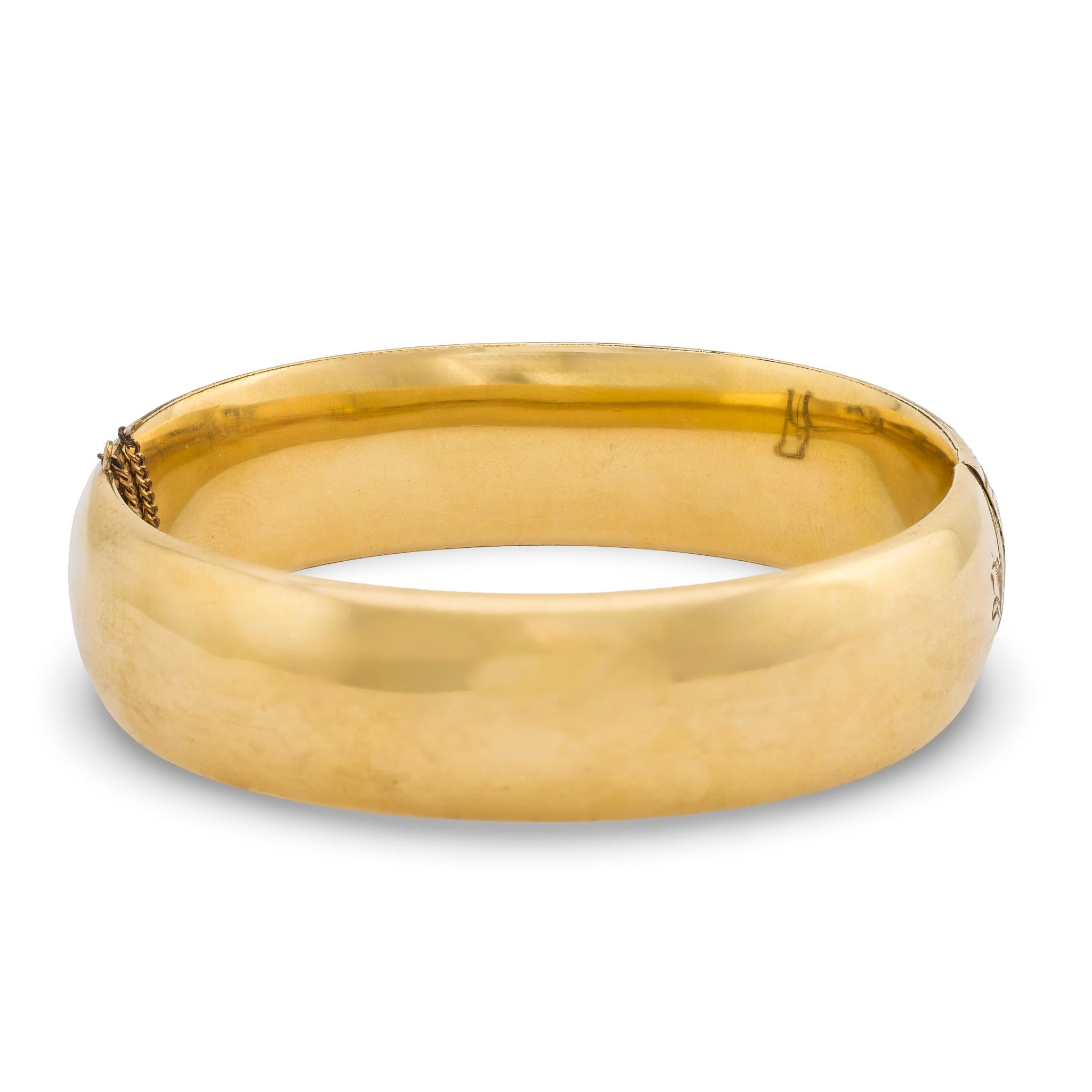 Victorian Gold-Filled Bangle