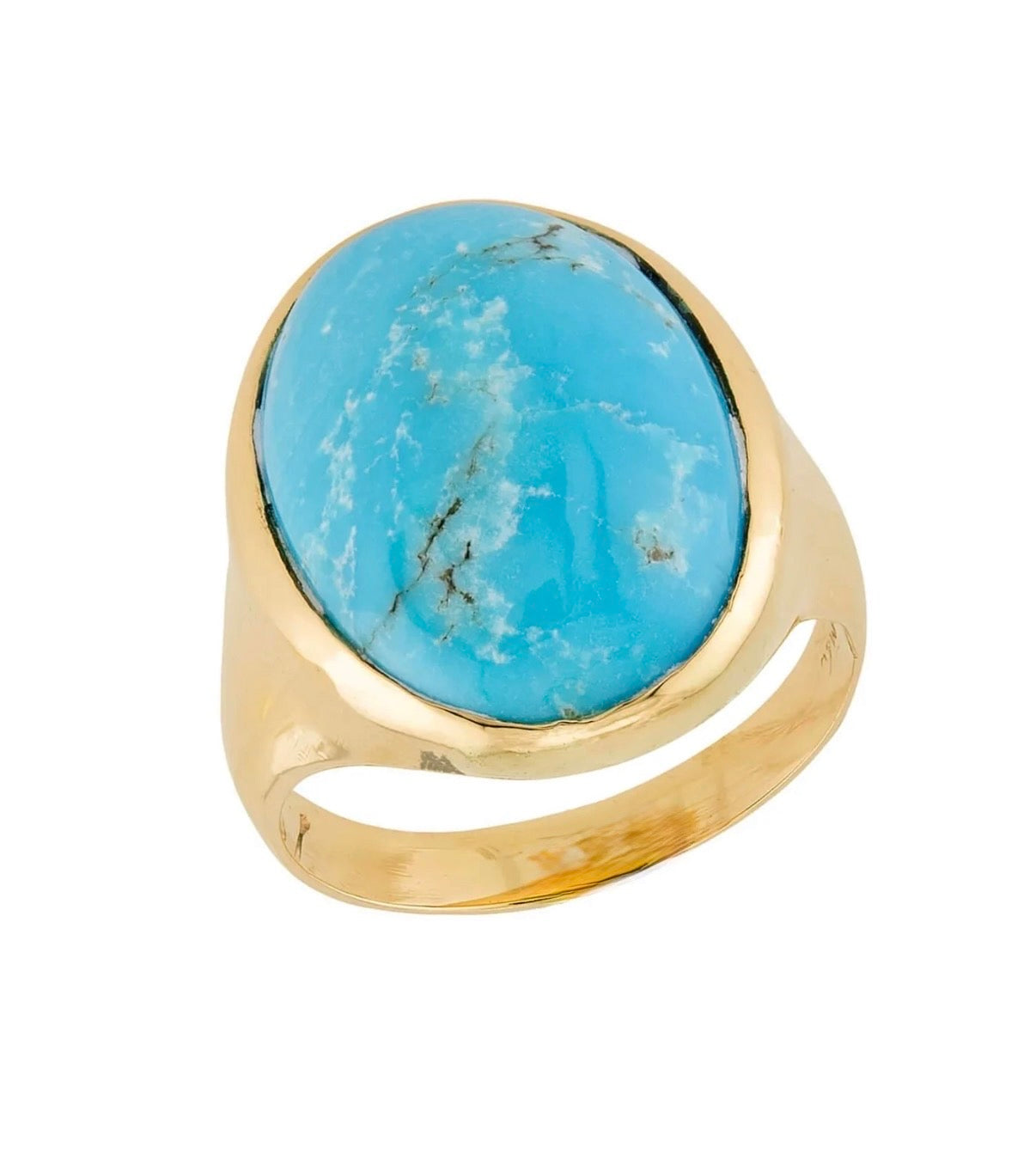 Victorian 10k Turquoise Ring