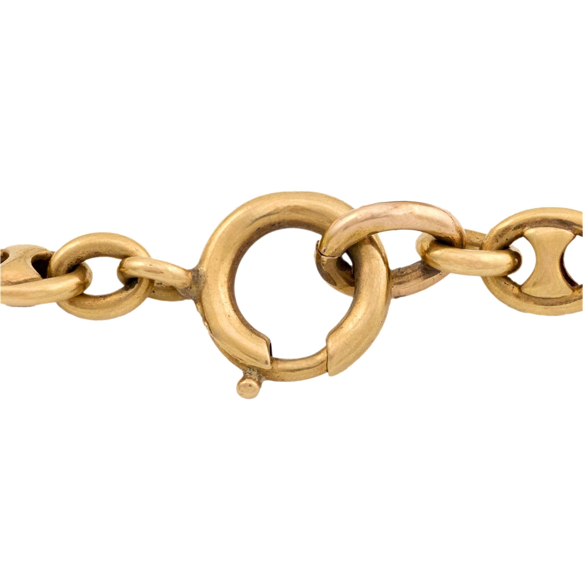 Vintage 14k "Gucci" Link Necklace