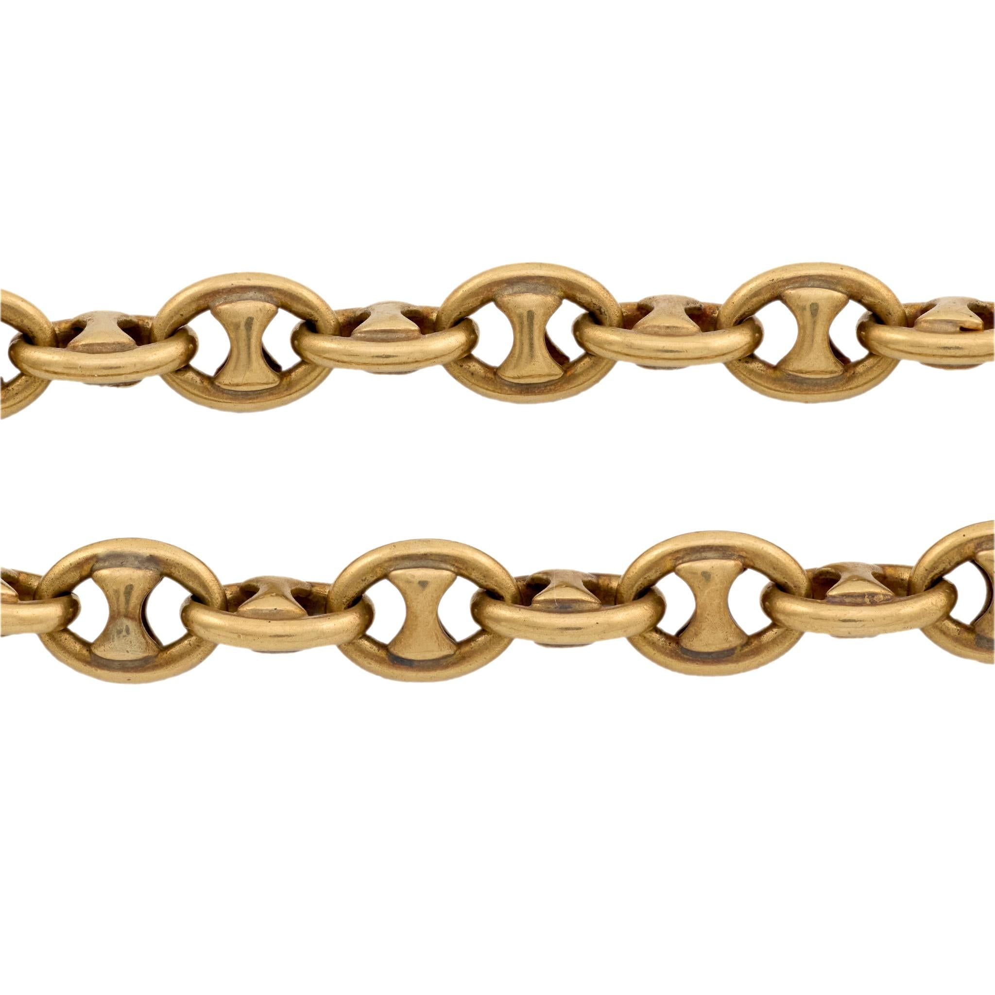 Vintage 14k "Gucci" Link Necklace