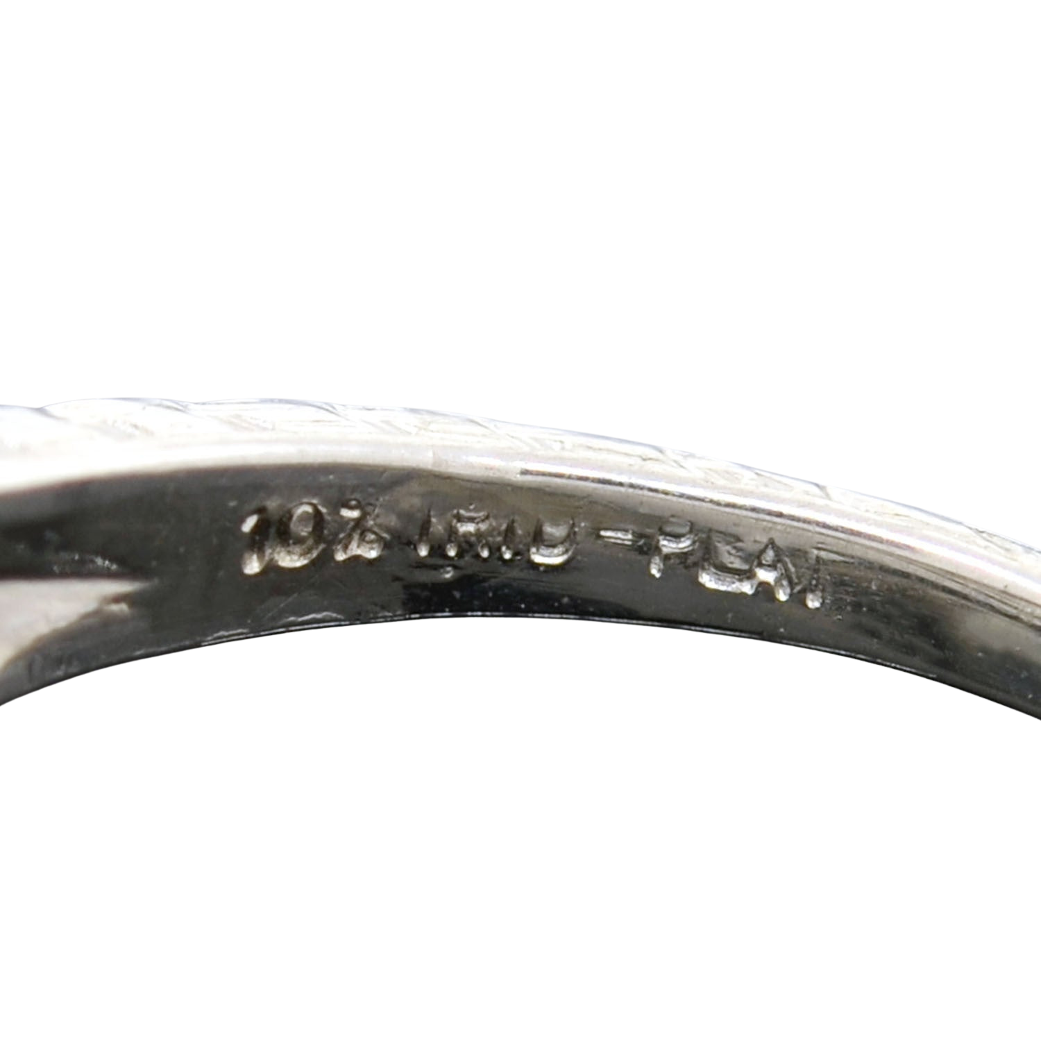 Art Deco Platinum Diamond Engagement Ring 2.16ct