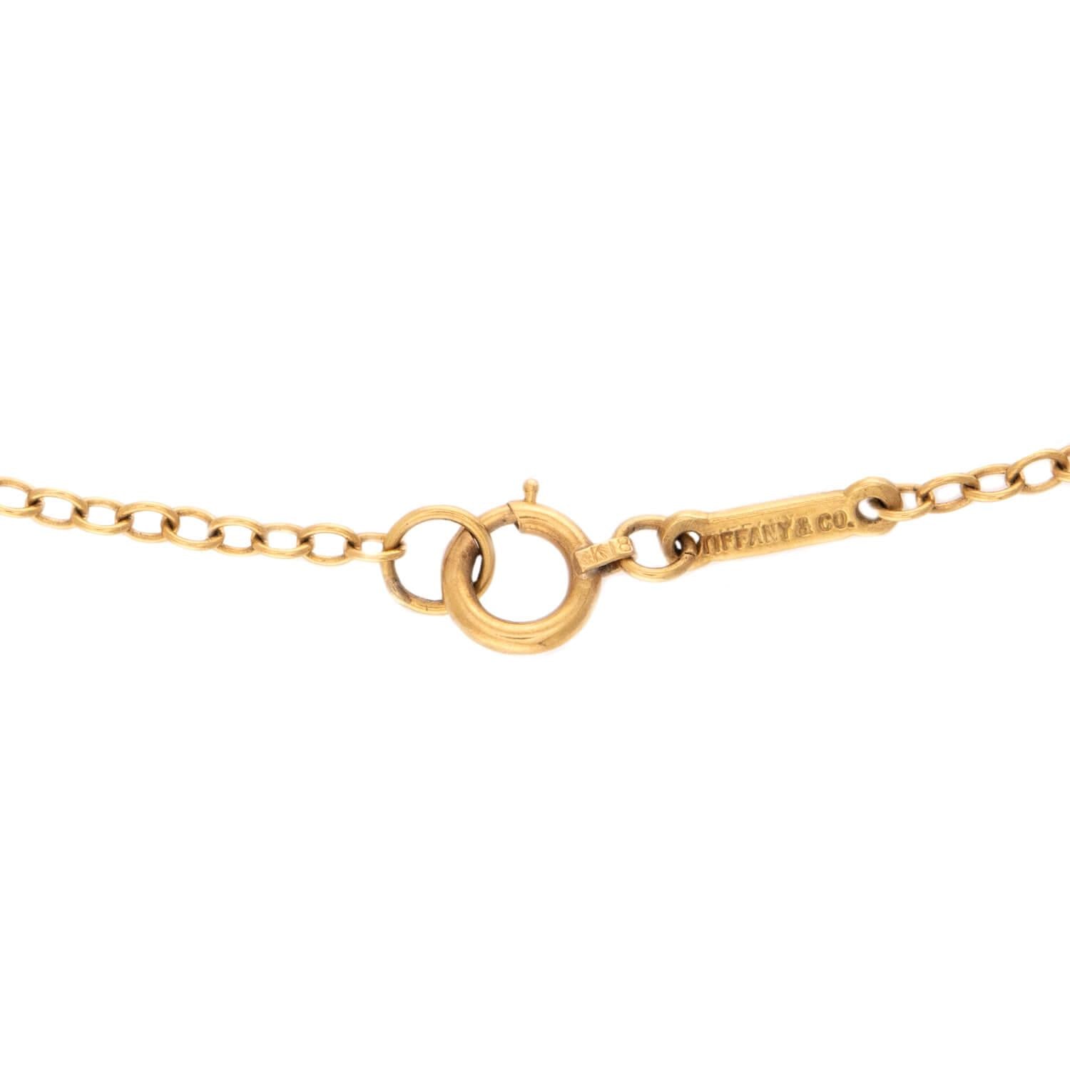 ELSA PERETTI for TIFFANY & CO. Estate 18k Apple Pendant Necklace