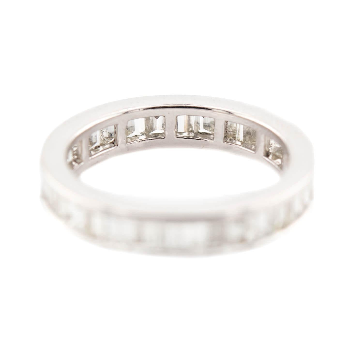 Estate Platinum Diamond Eternity Band