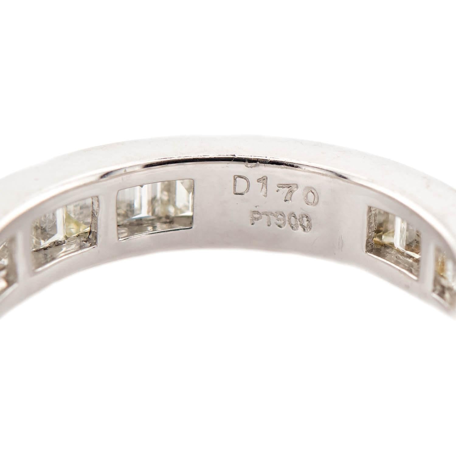 Estate Platinum Diamond Eternity Band