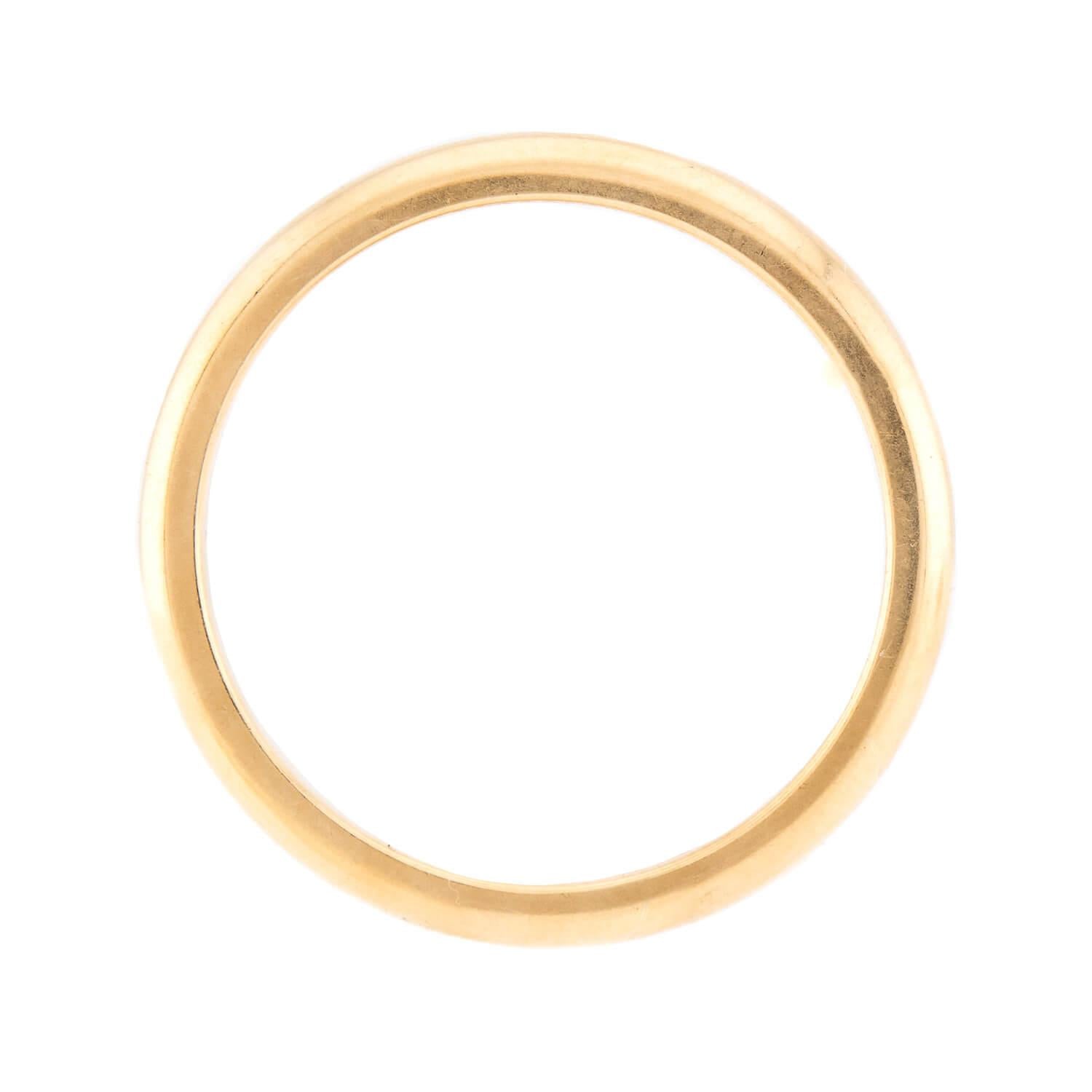 TIFFANY & CO. Estate 18k Wedding Band