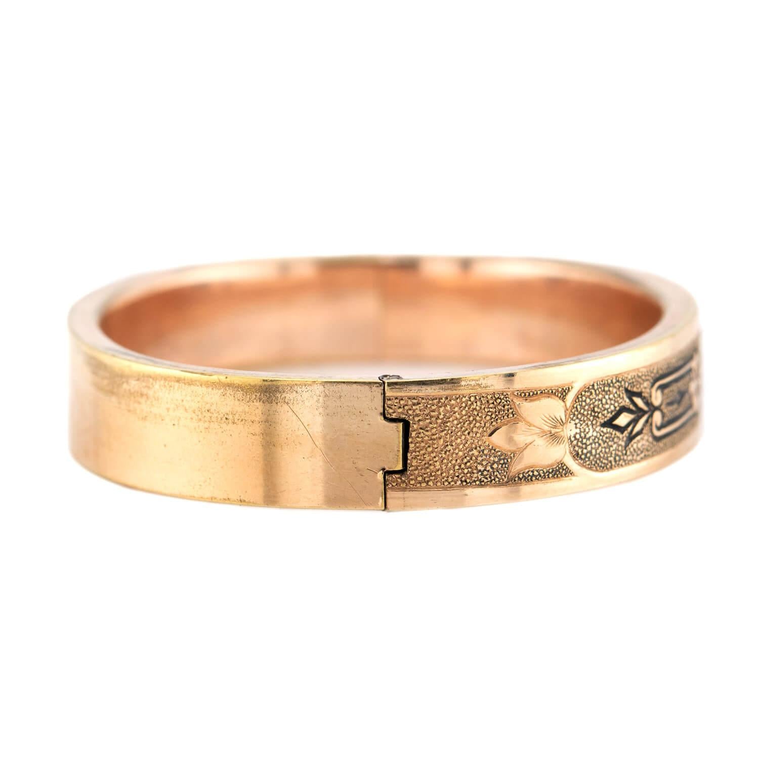 Victorian Gold-Filled Bangle