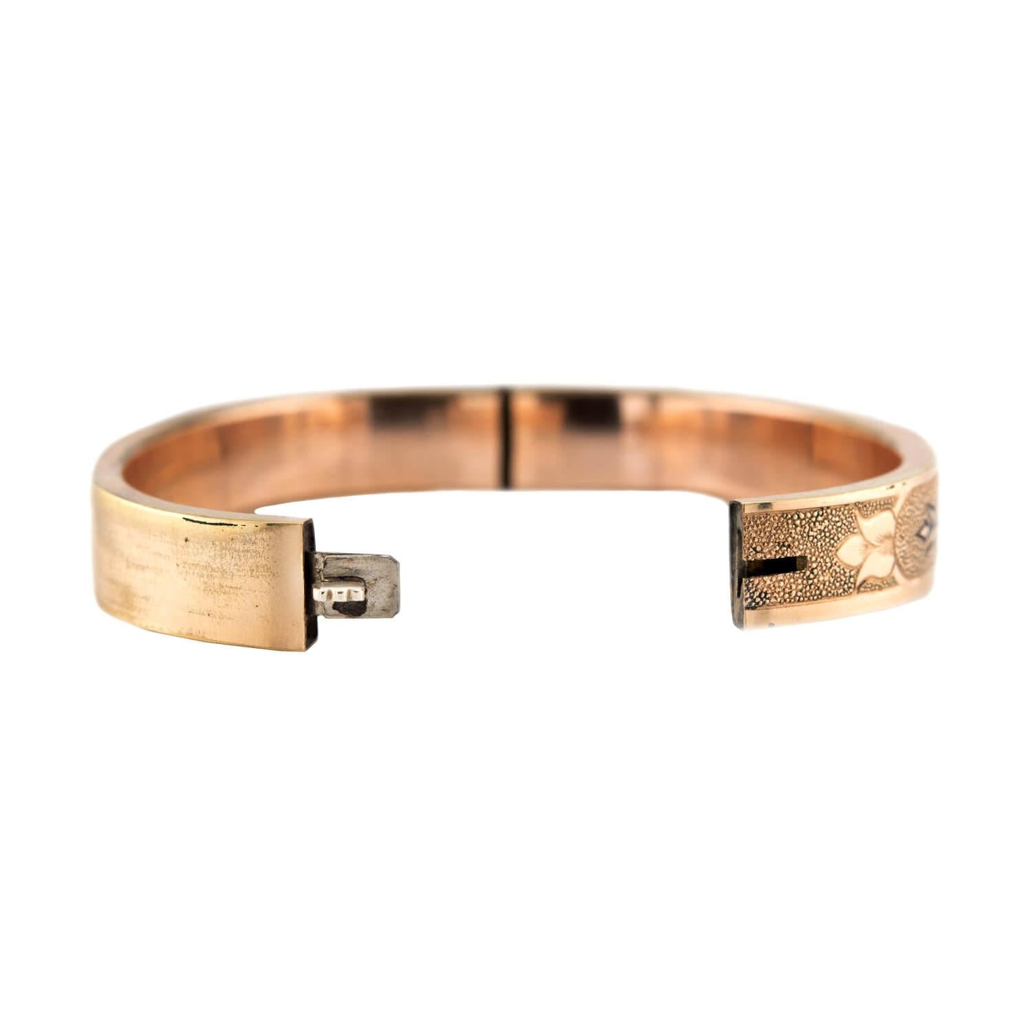Victorian Gold-Filled Bangle