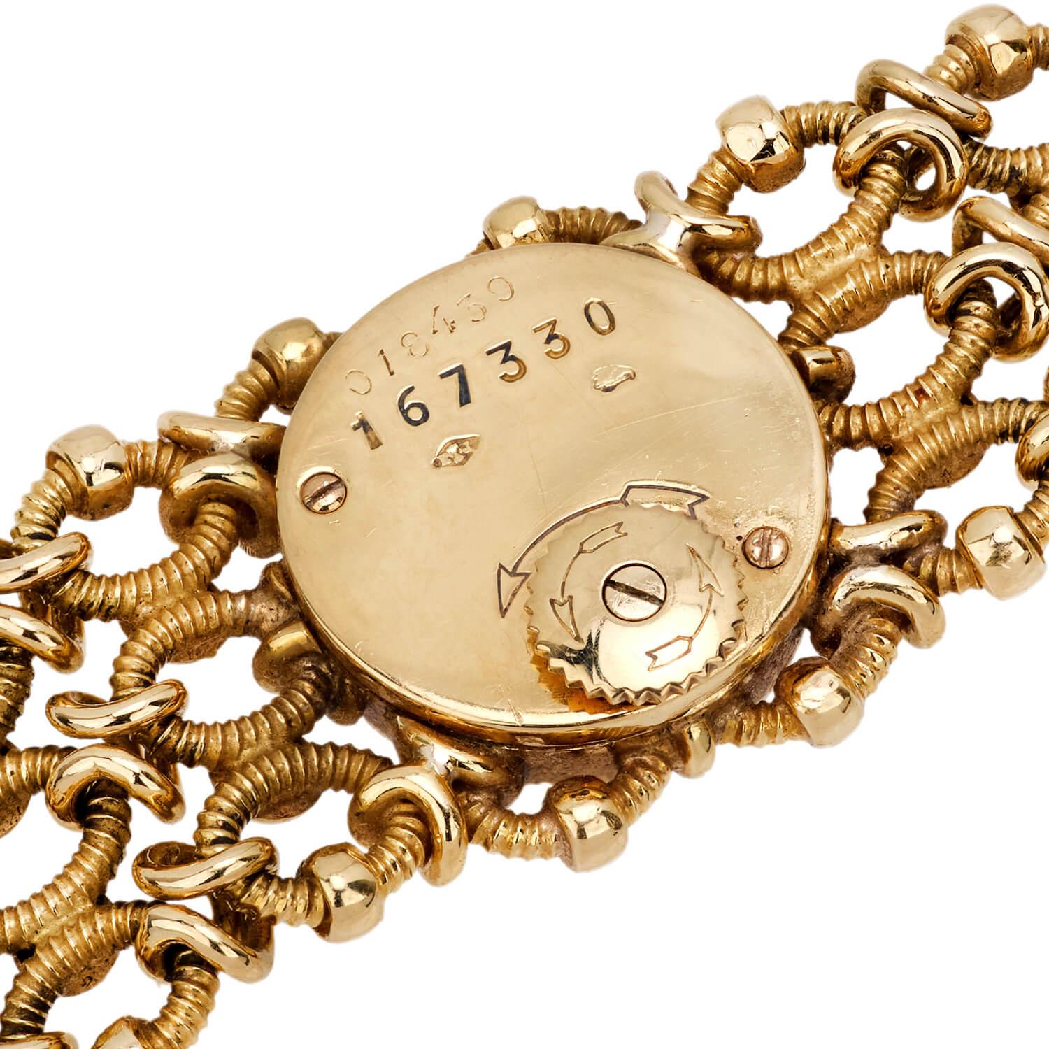 CARTIER Vintage 18k Ladies Watch