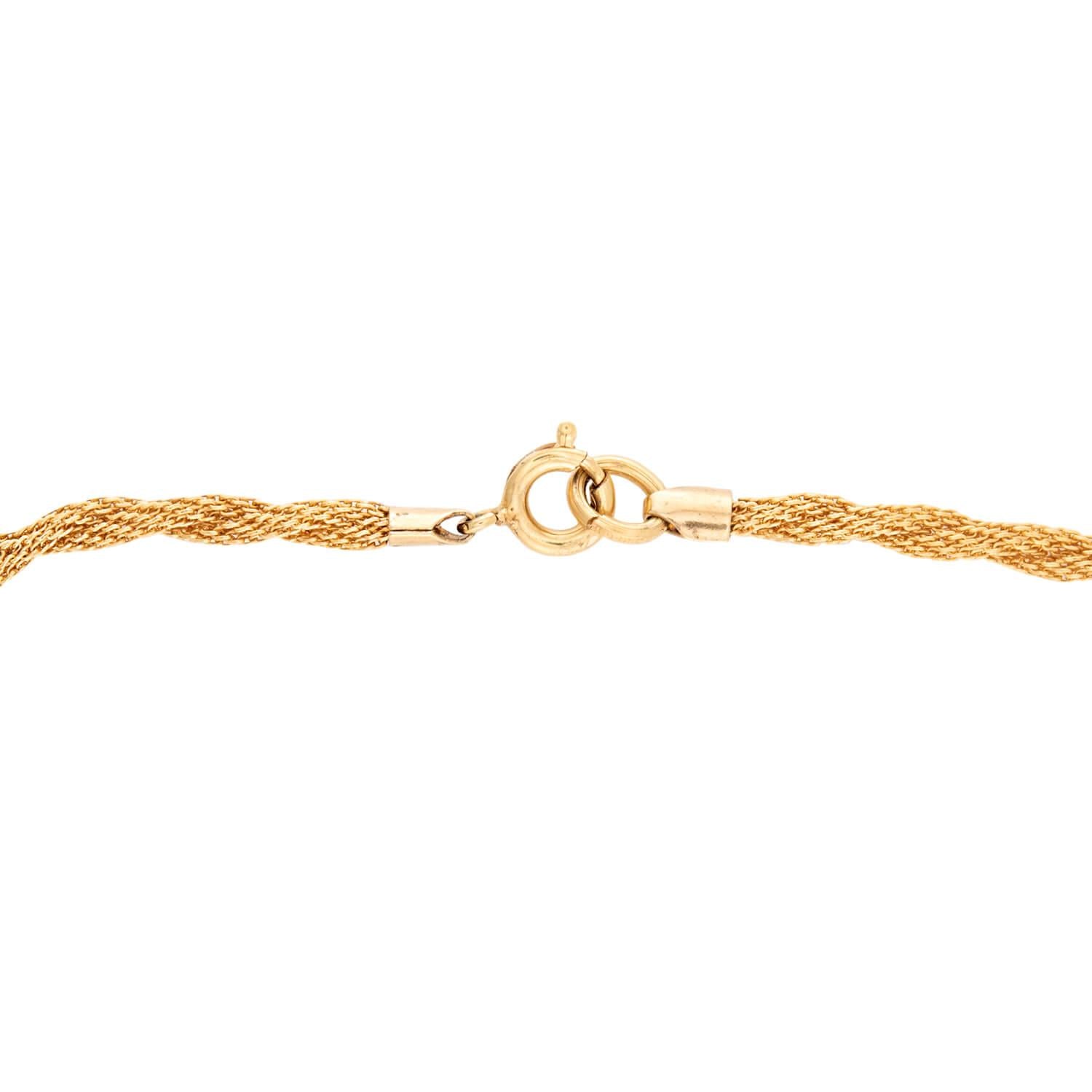 Victorian Gold-Filled Chain Necklace 22"