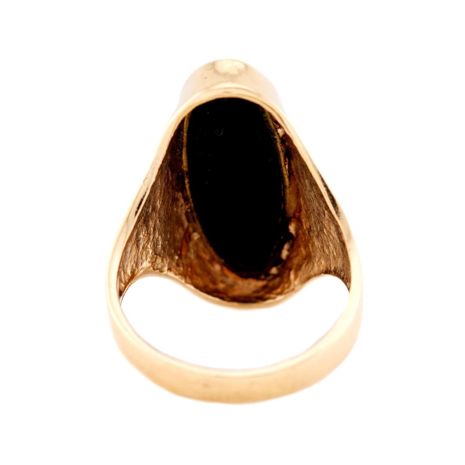 Estate 14k Opal Ring