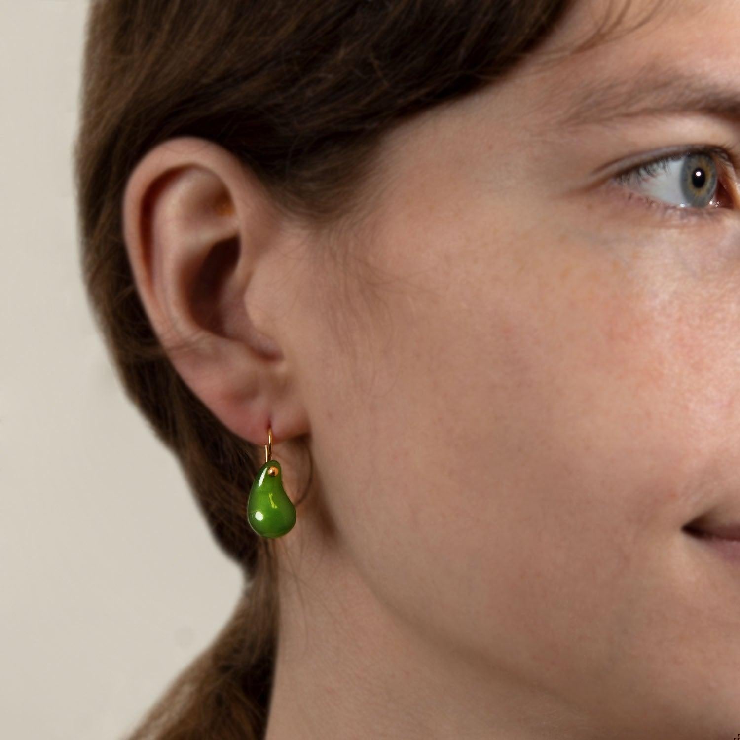 TIFFANY & CO. ELSA PERETTI 18K Bean Earrings