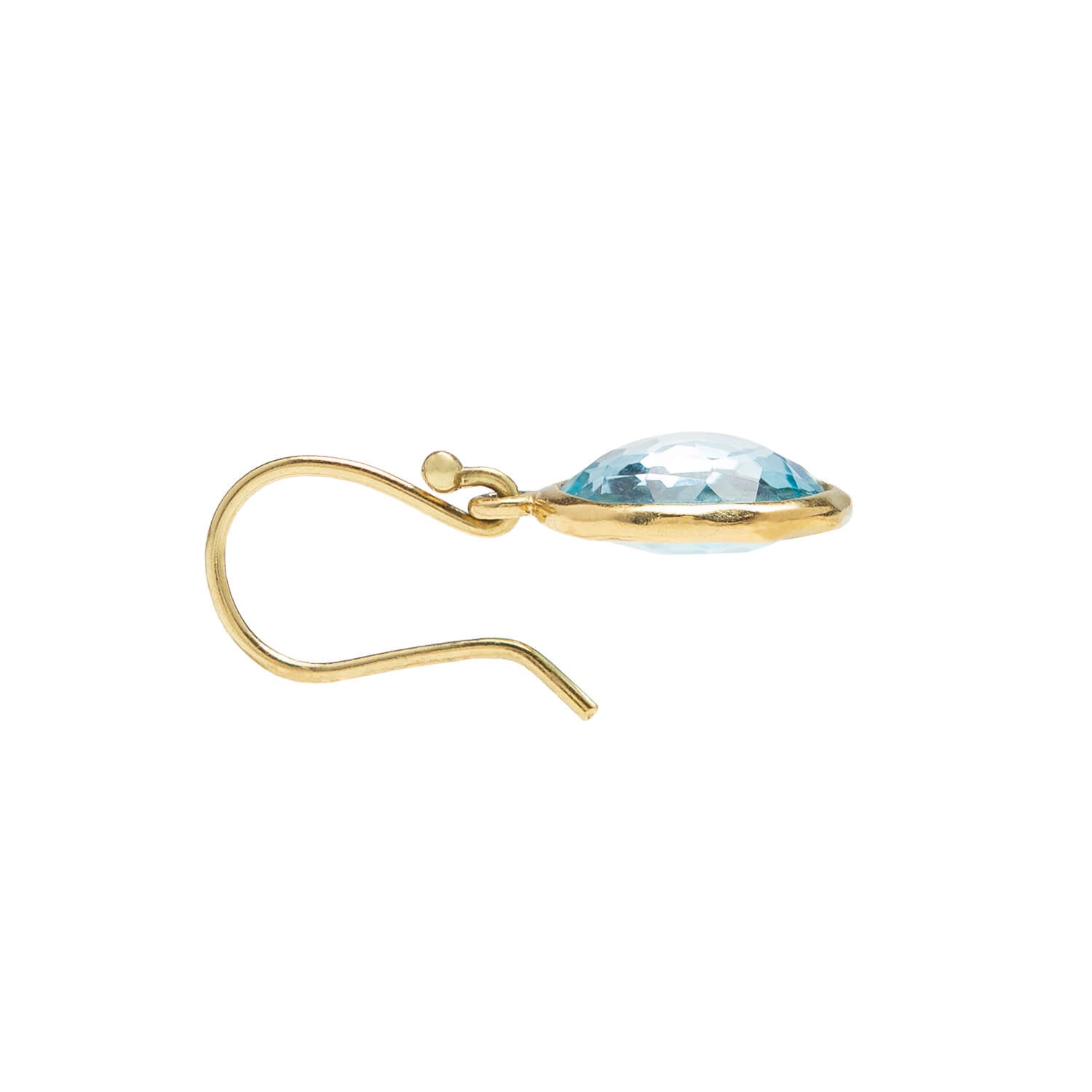 Estate IPPOLITA 18k Blue Topaz Earrings