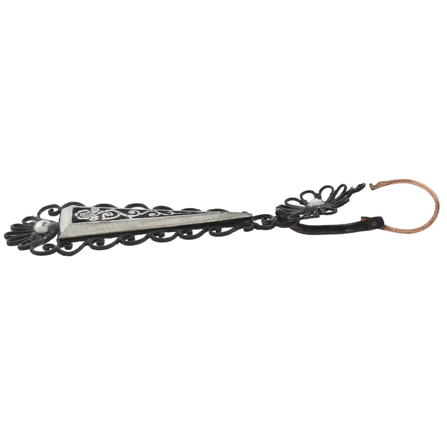 Georgian Berlin Iron + Cut Steel Necklace and Earring Set