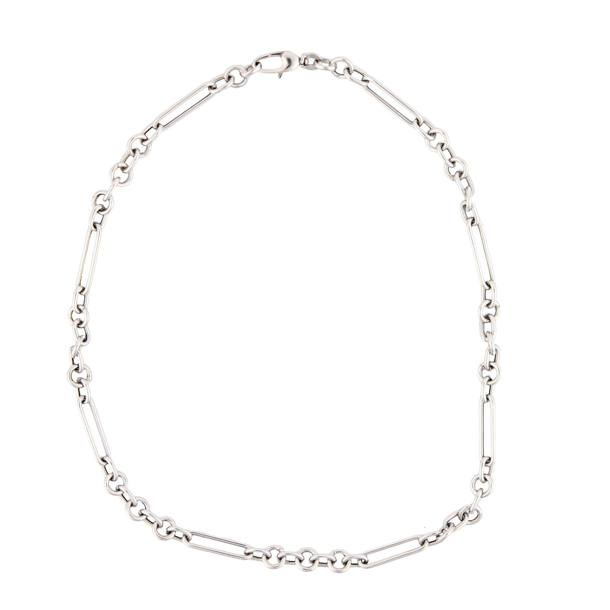 Estate Italian 14k Watch Chain Necklace 16"