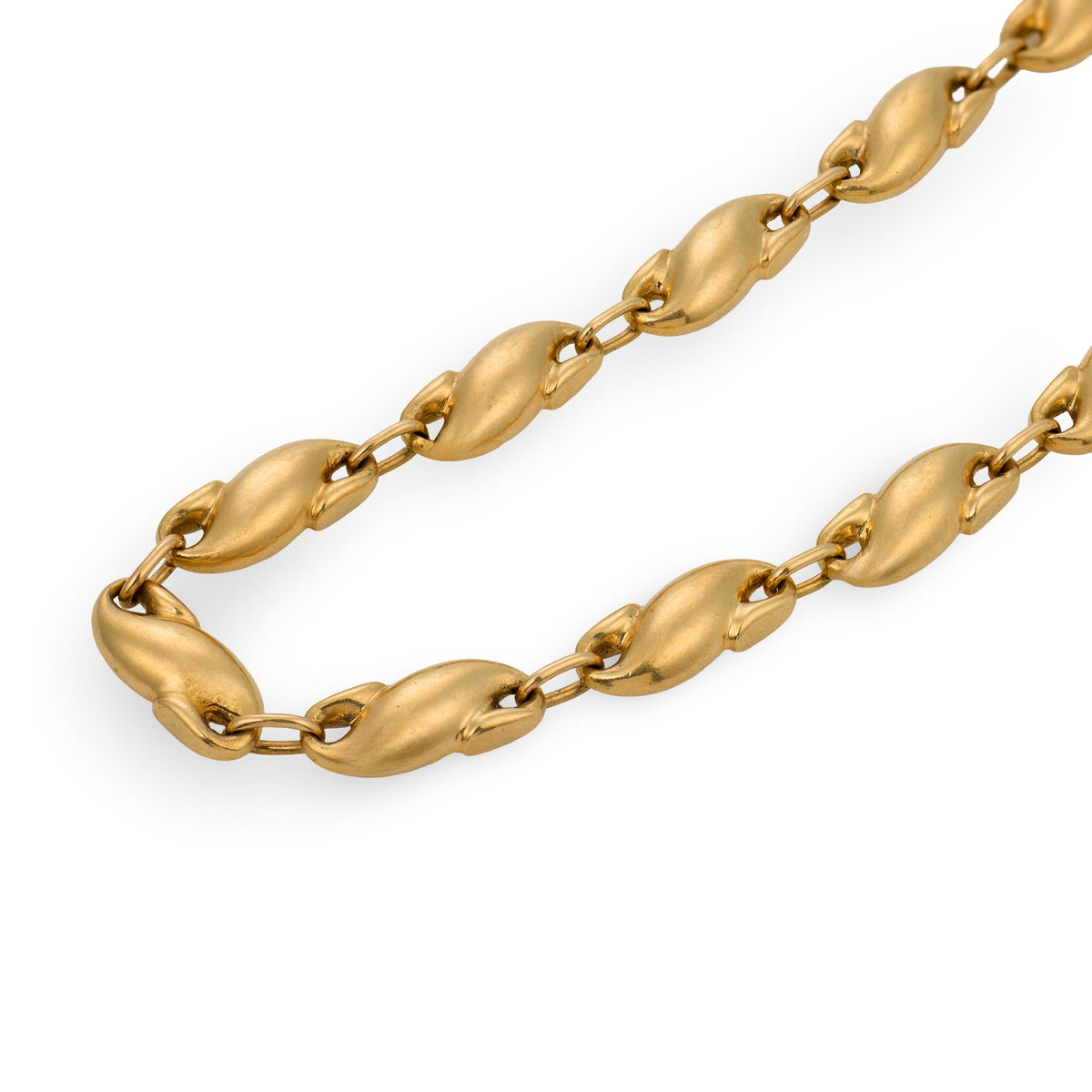 ELSA PERETTI for TIFFANY & CO. Estate Spanish 18k "Seahorse" Link Bracelet