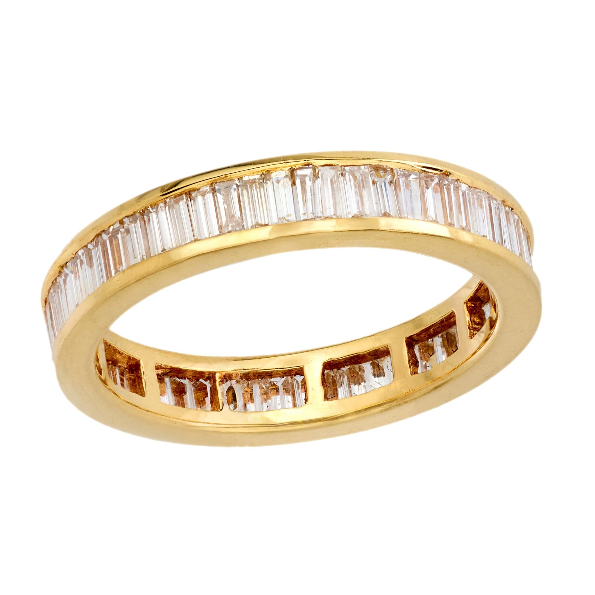 Estate 14k Diamond Eternity Band