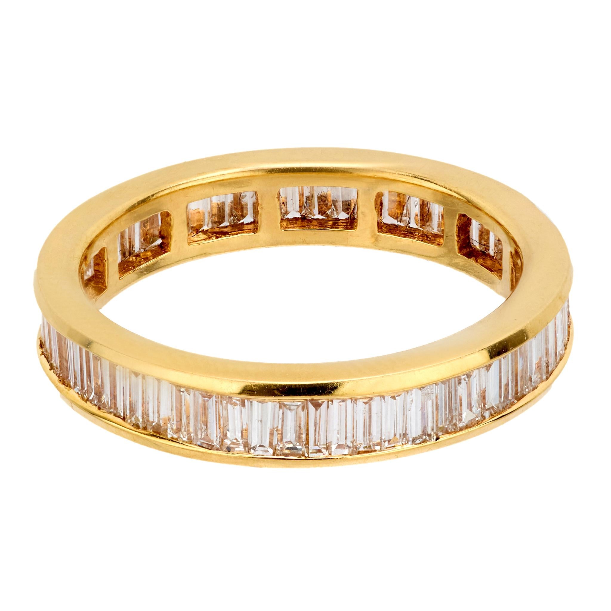 Estate 14k Diamond Eternity Band