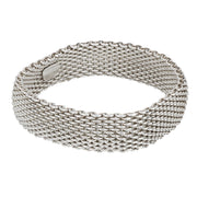 TIFFANY & CO. Estate Sterling Silver Mesh Bracelet