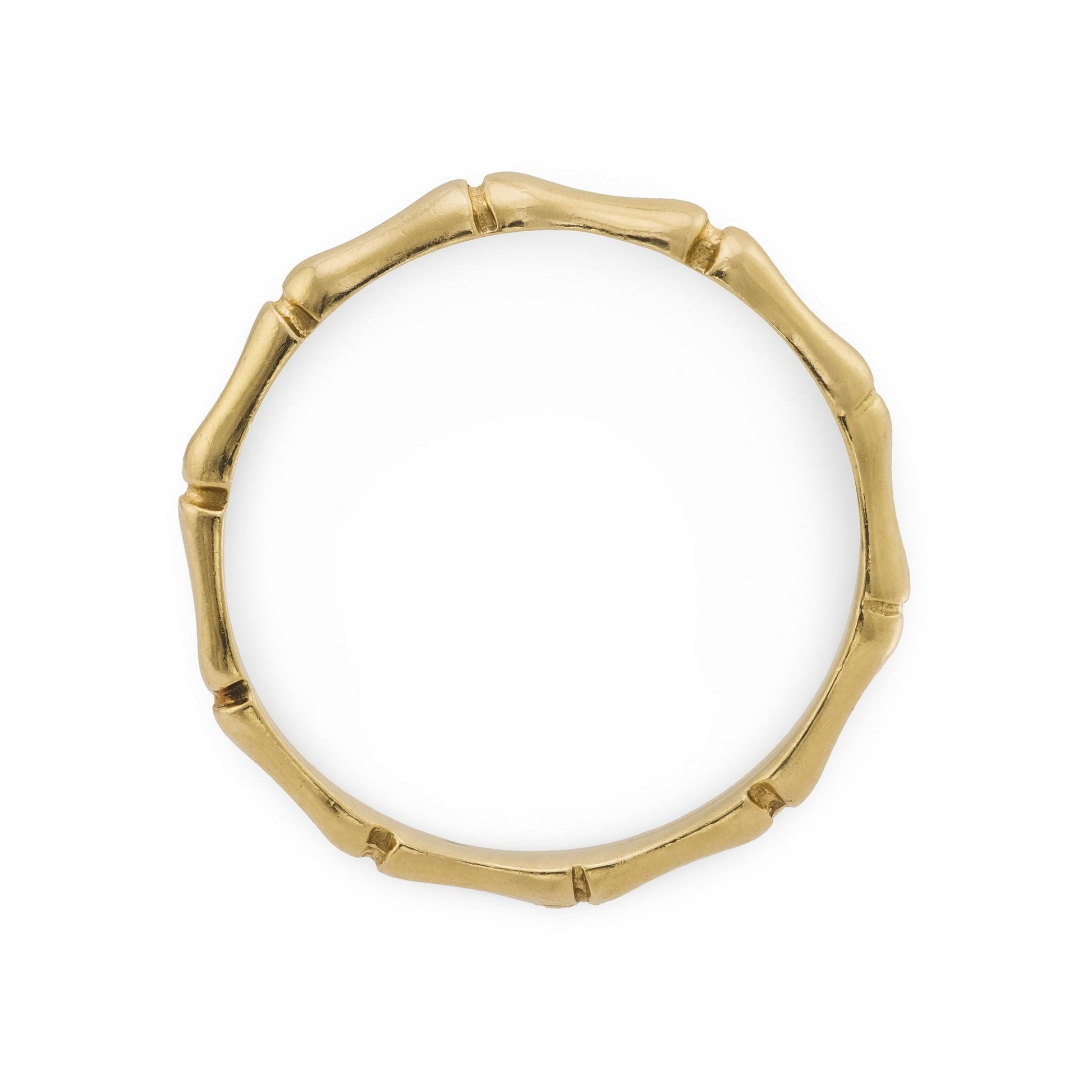 Estate 14k Bamboo Band