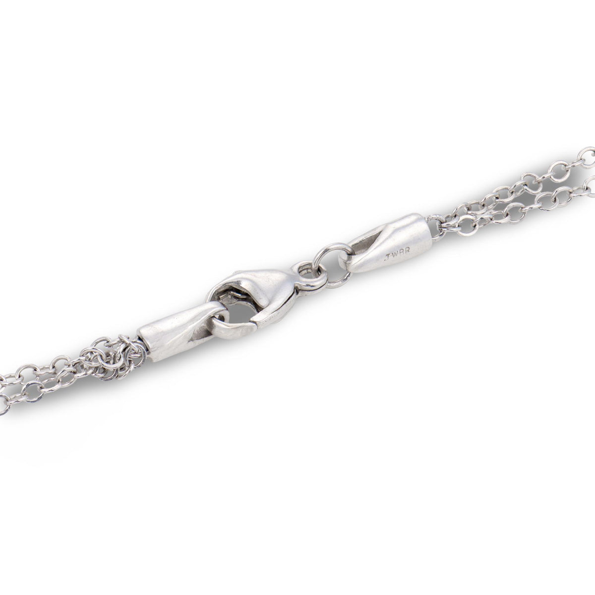 Estate Platinum "Diamonds-by-the-Yard" Necklace