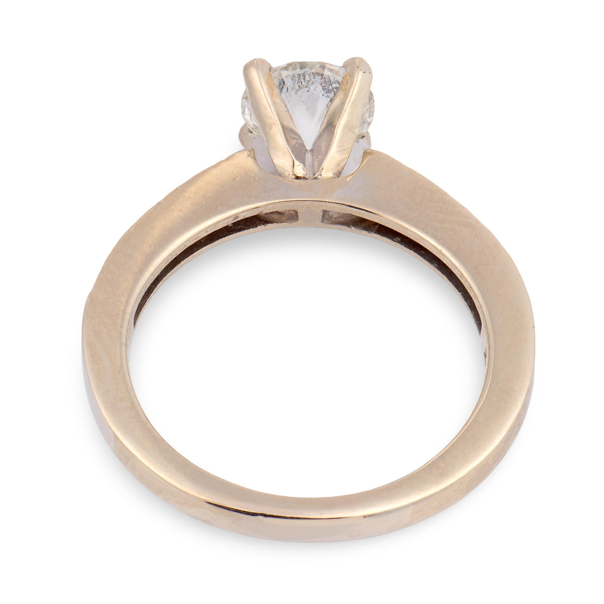 Vintage 14k Diamond Engagement Ring .84ct