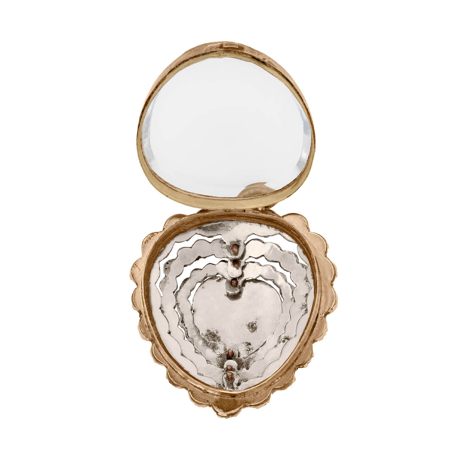 Victorian 9k Bohemian Barnet Heart Locket