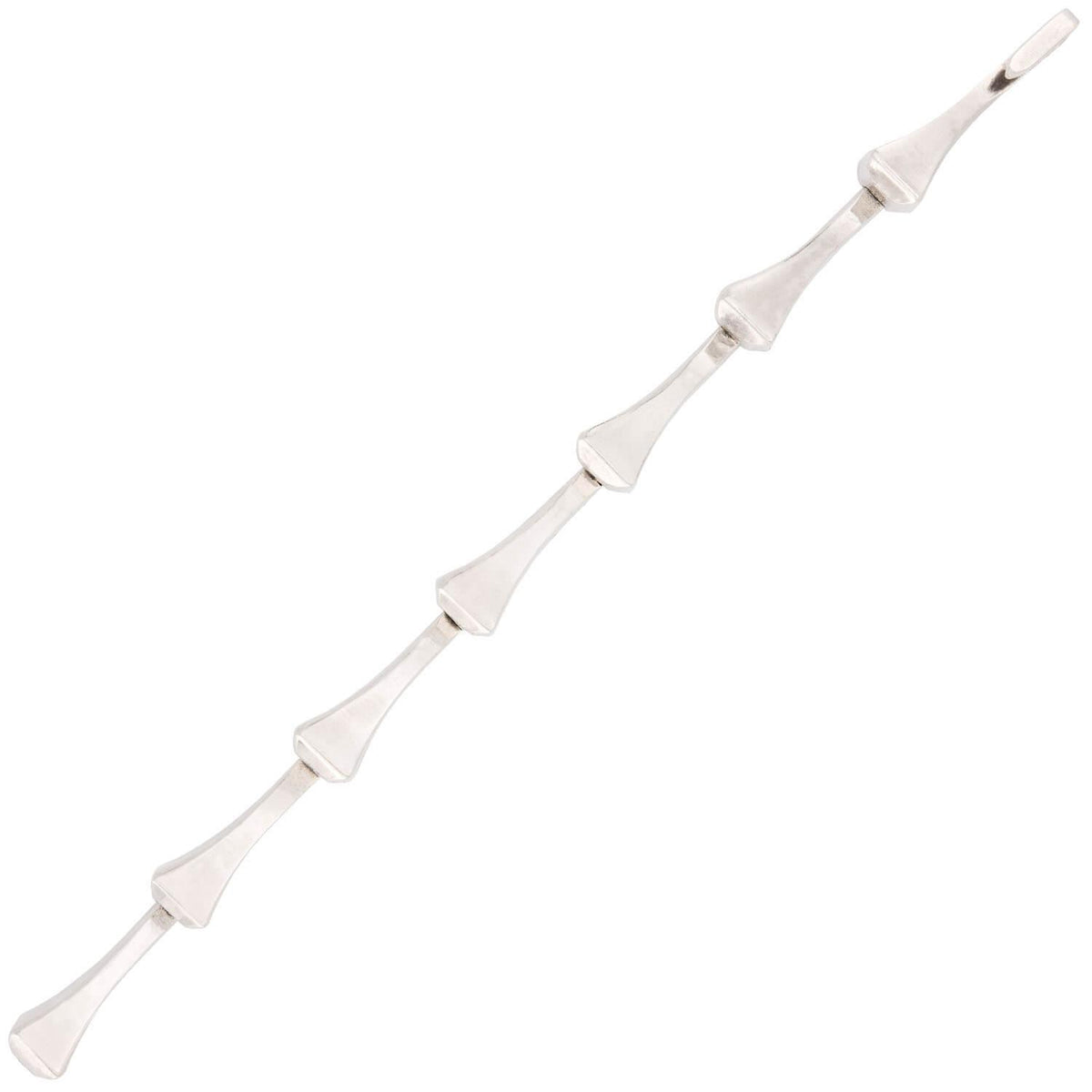 Estate Sterling Silver Nail Bracelet